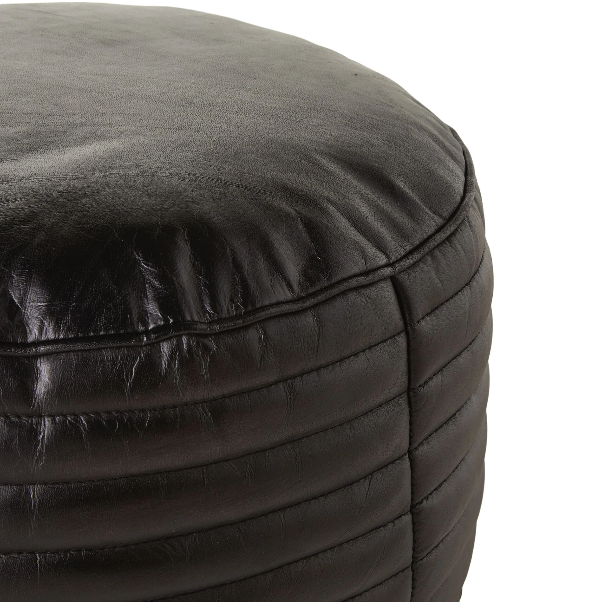 Theo Ottoman Dakota Onyx - Image 2