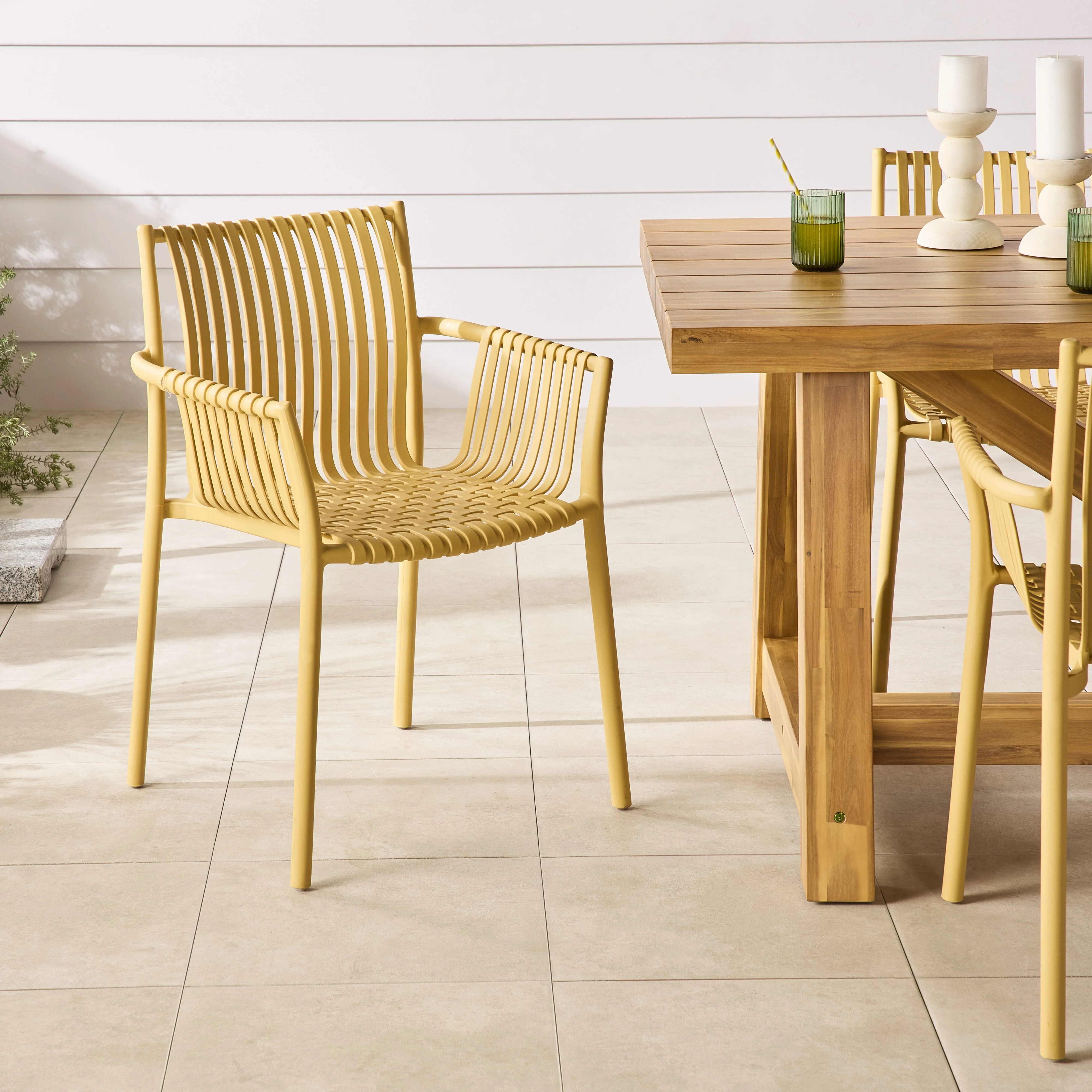 Tilla Dining Chair Light Turmeric - Image 7
