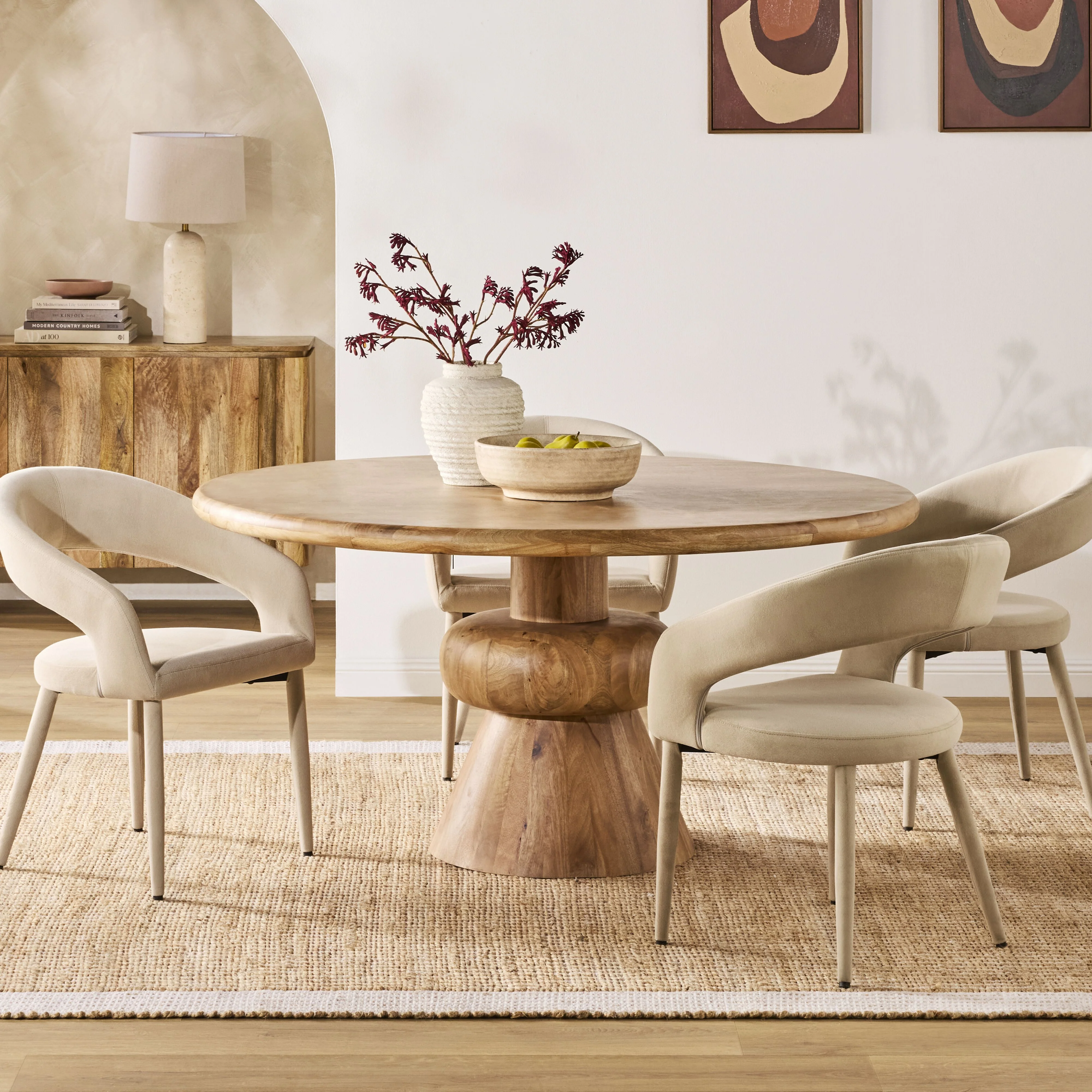 Totem Round Dining Table 150cm - Image 9