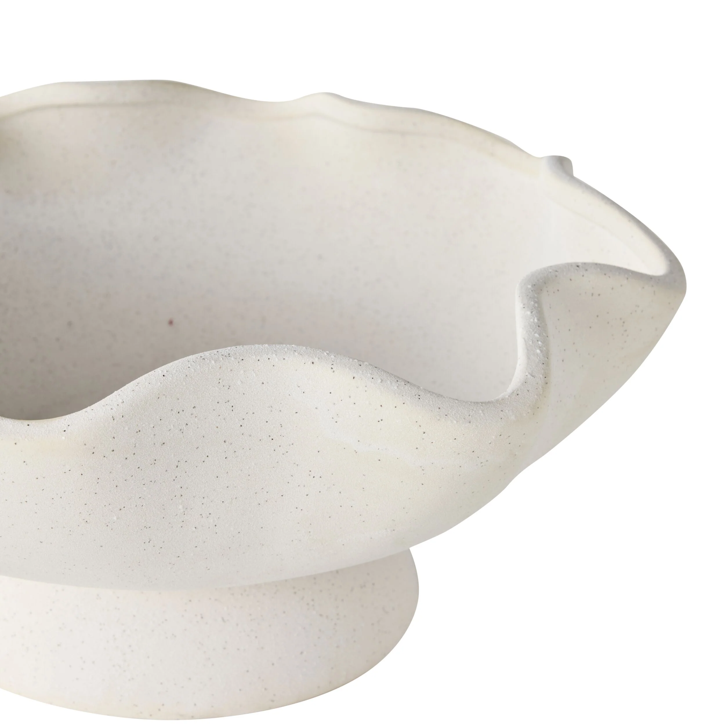 Tranquil Wavy Pedestal Bowl - Image 3