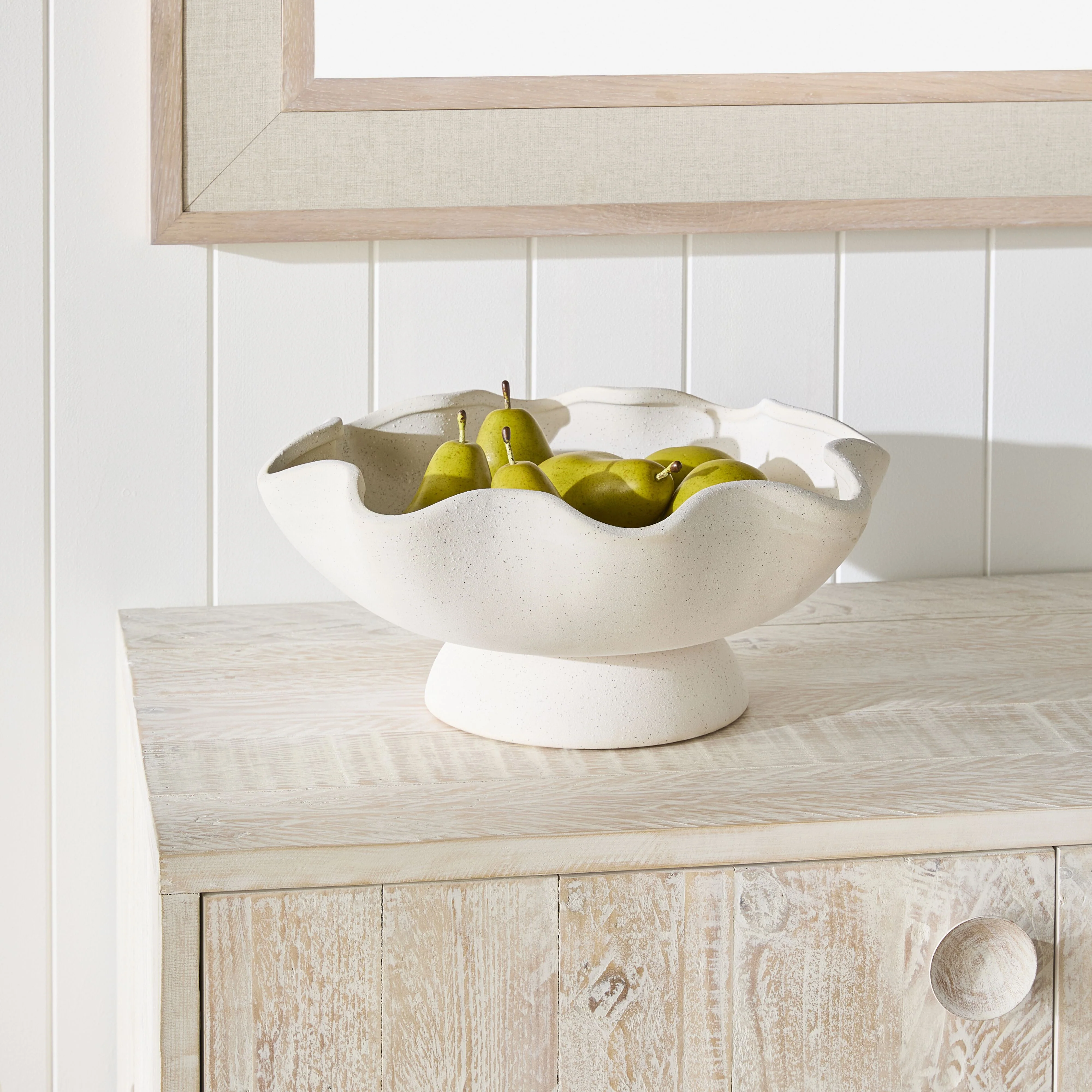 Tranquil Wavy Pedestal Bowl - Image 4