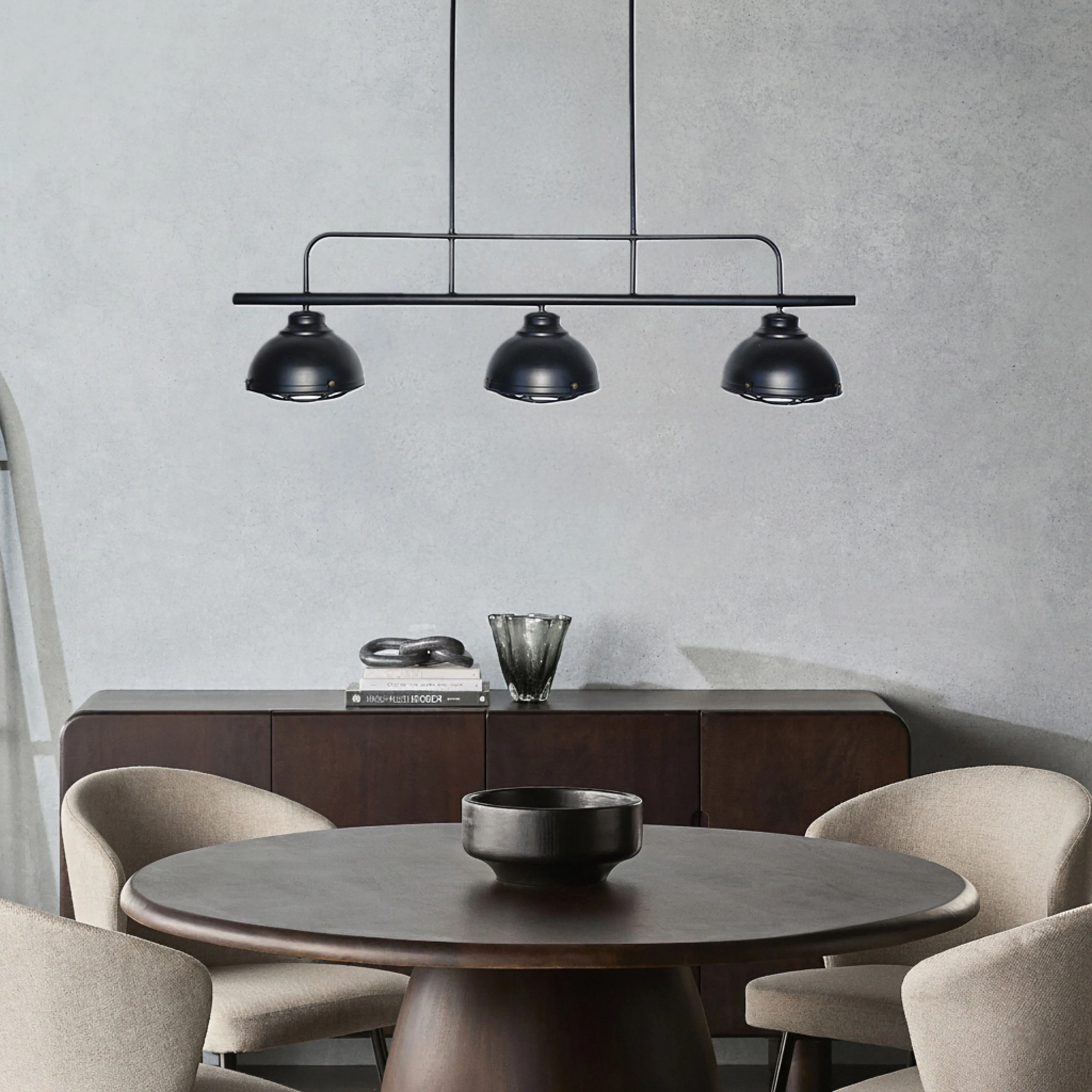 Tremont Metal Shade 3 Light Pendant - Image 3