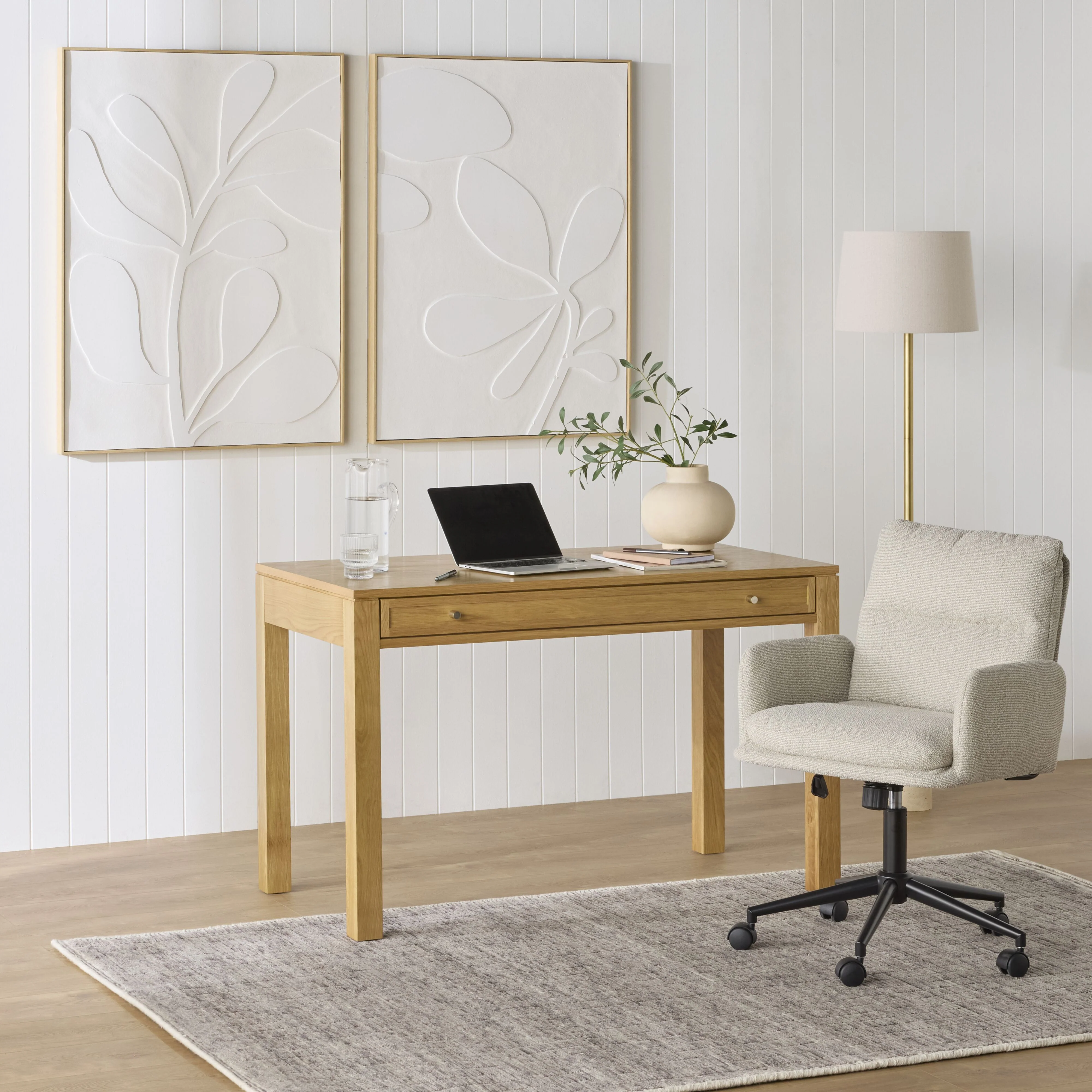 Trent Desk Chair Grey - Image 10