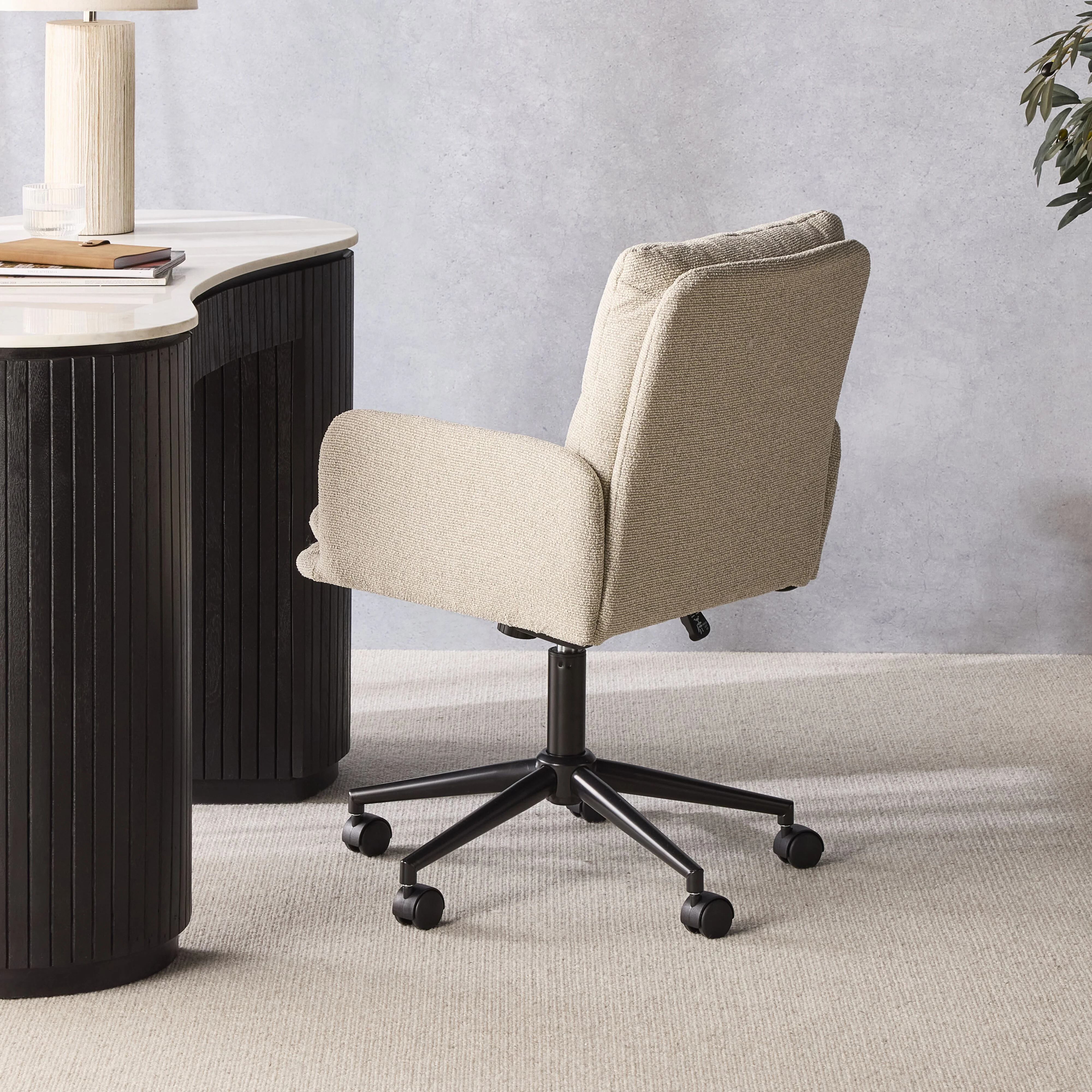 Trent Desk Chair Grey - Image 7