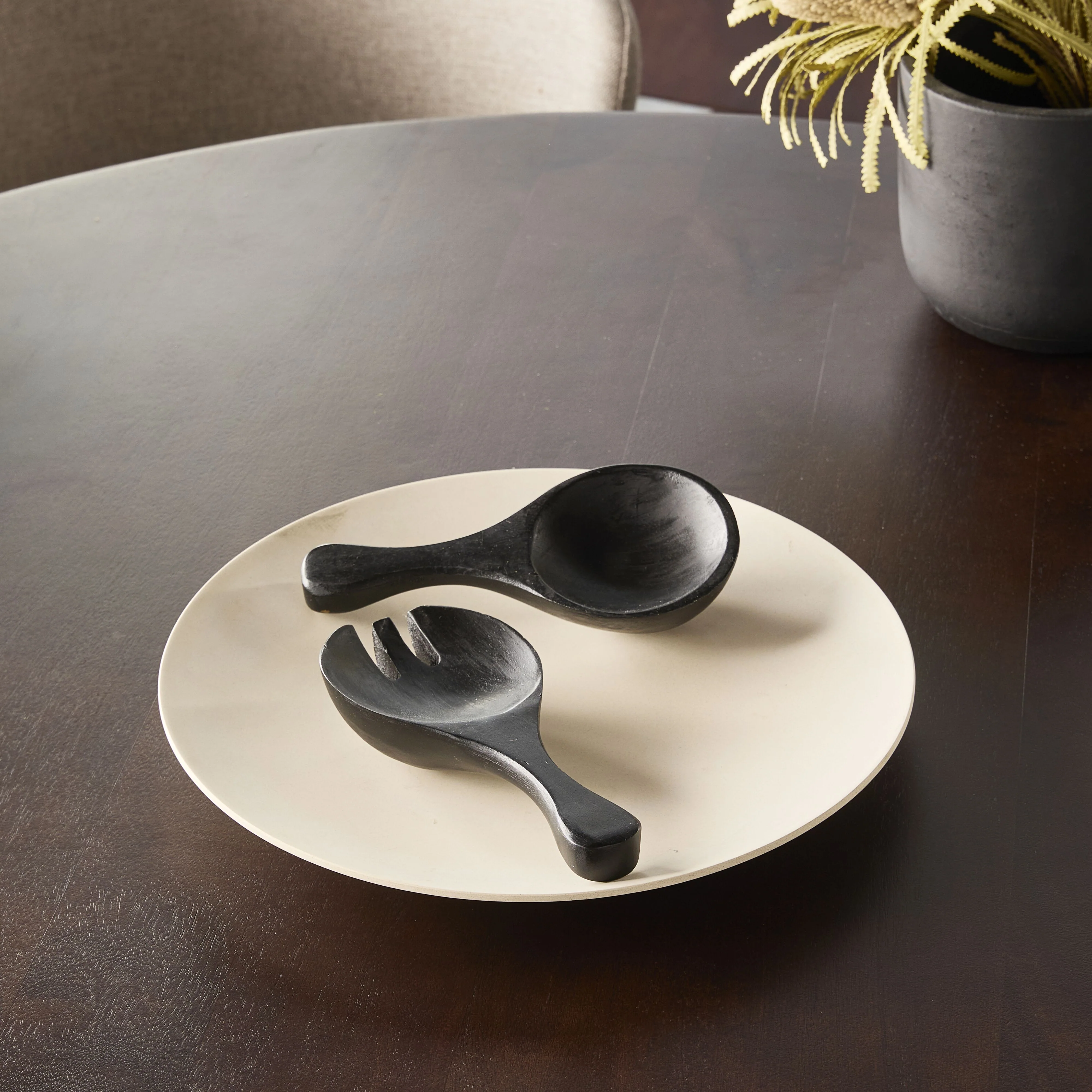 Tribeca Short Salad Servers Set - Image 2