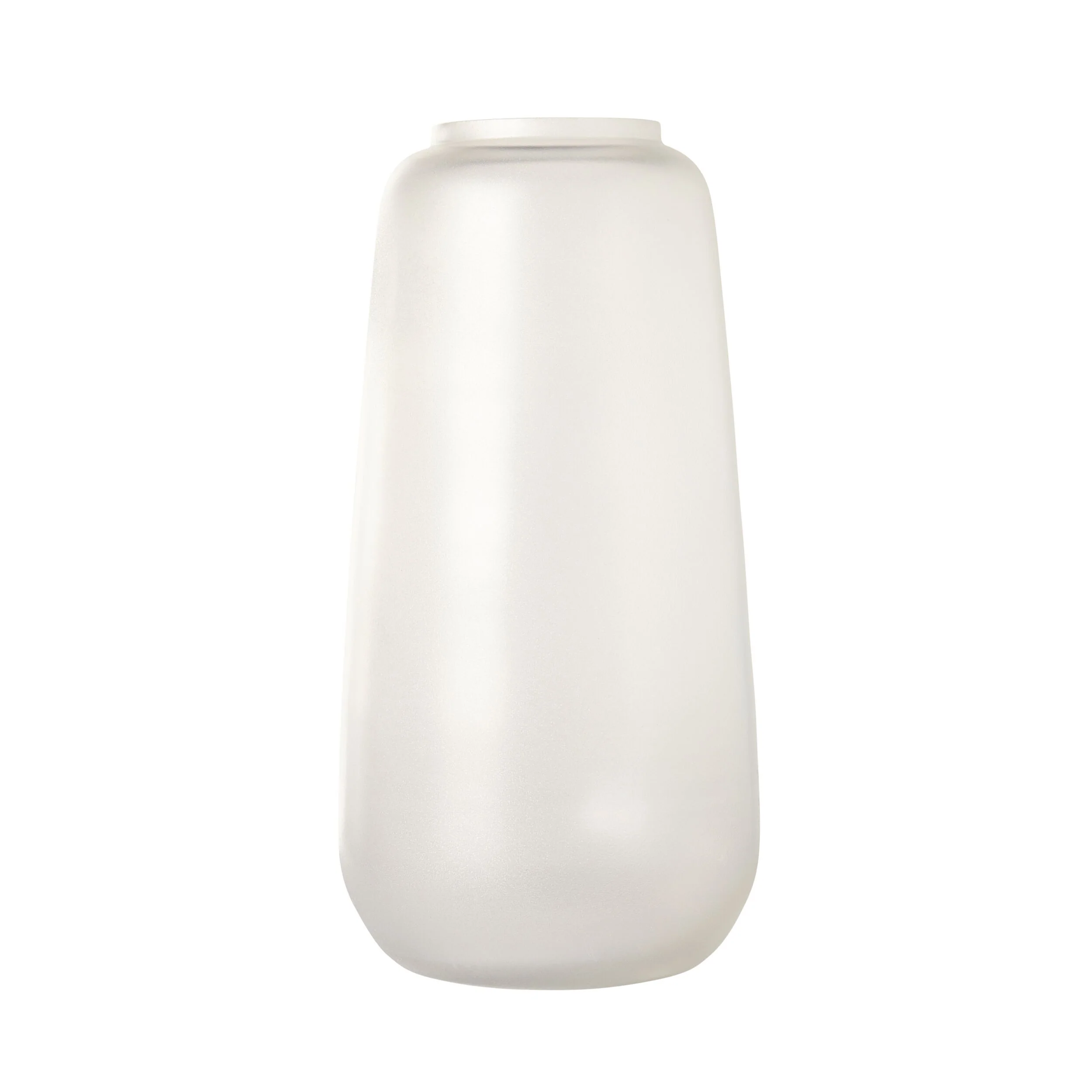 Tundra Frosted Vase 12x12x25cm - Image 2