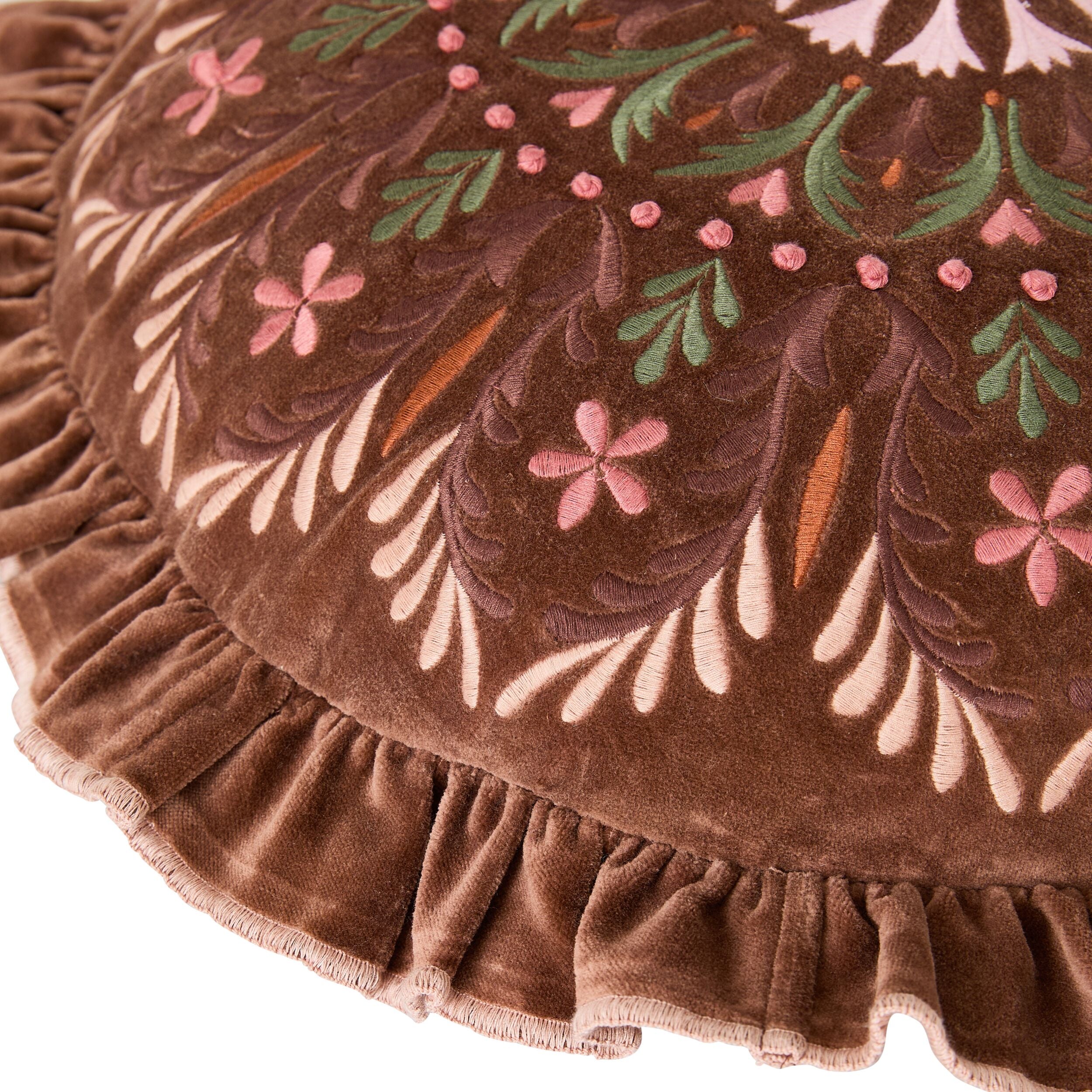 Valencia Kaleidoscope Round Cushion 45cm - Image 3