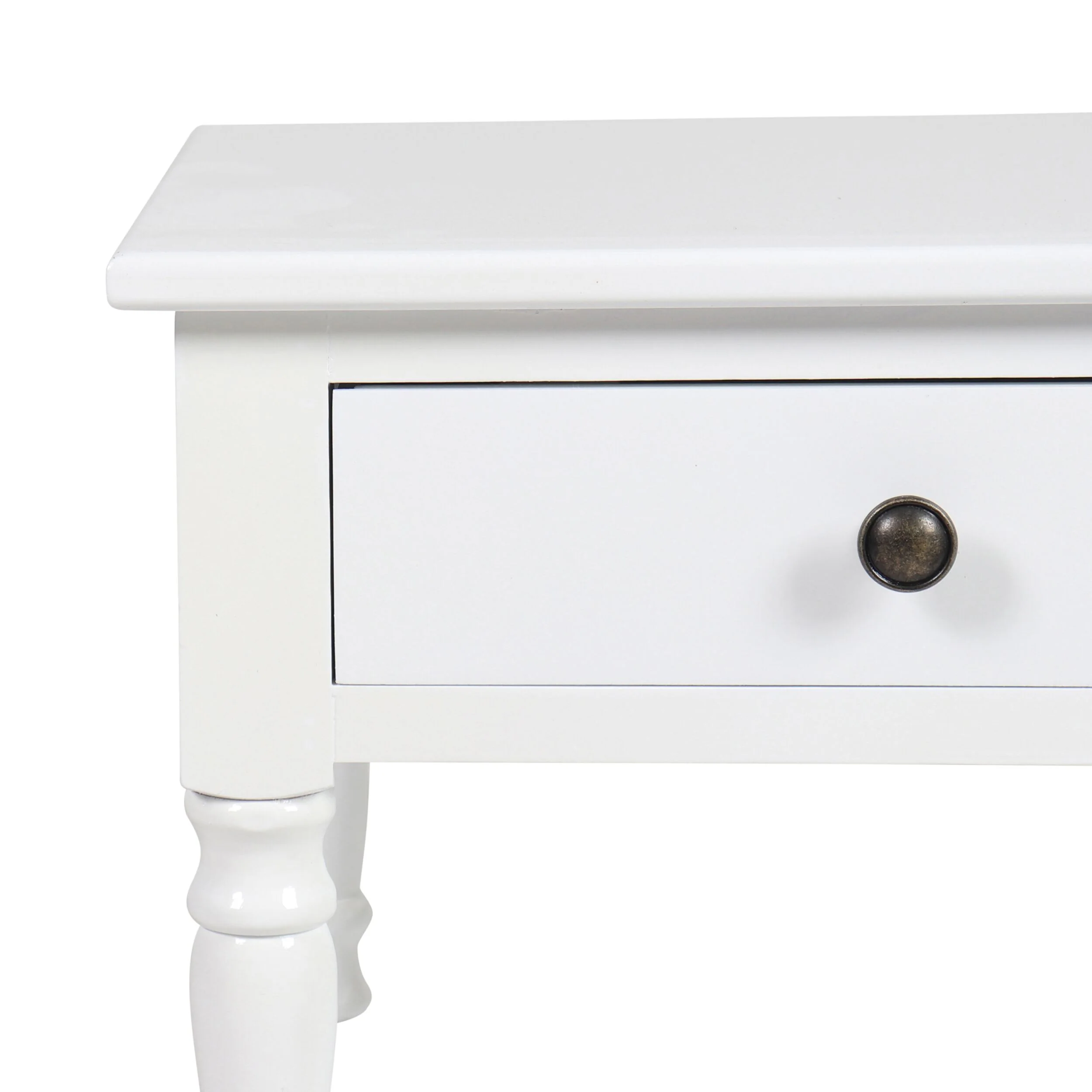 Valentine Bedside Table White - Image 4