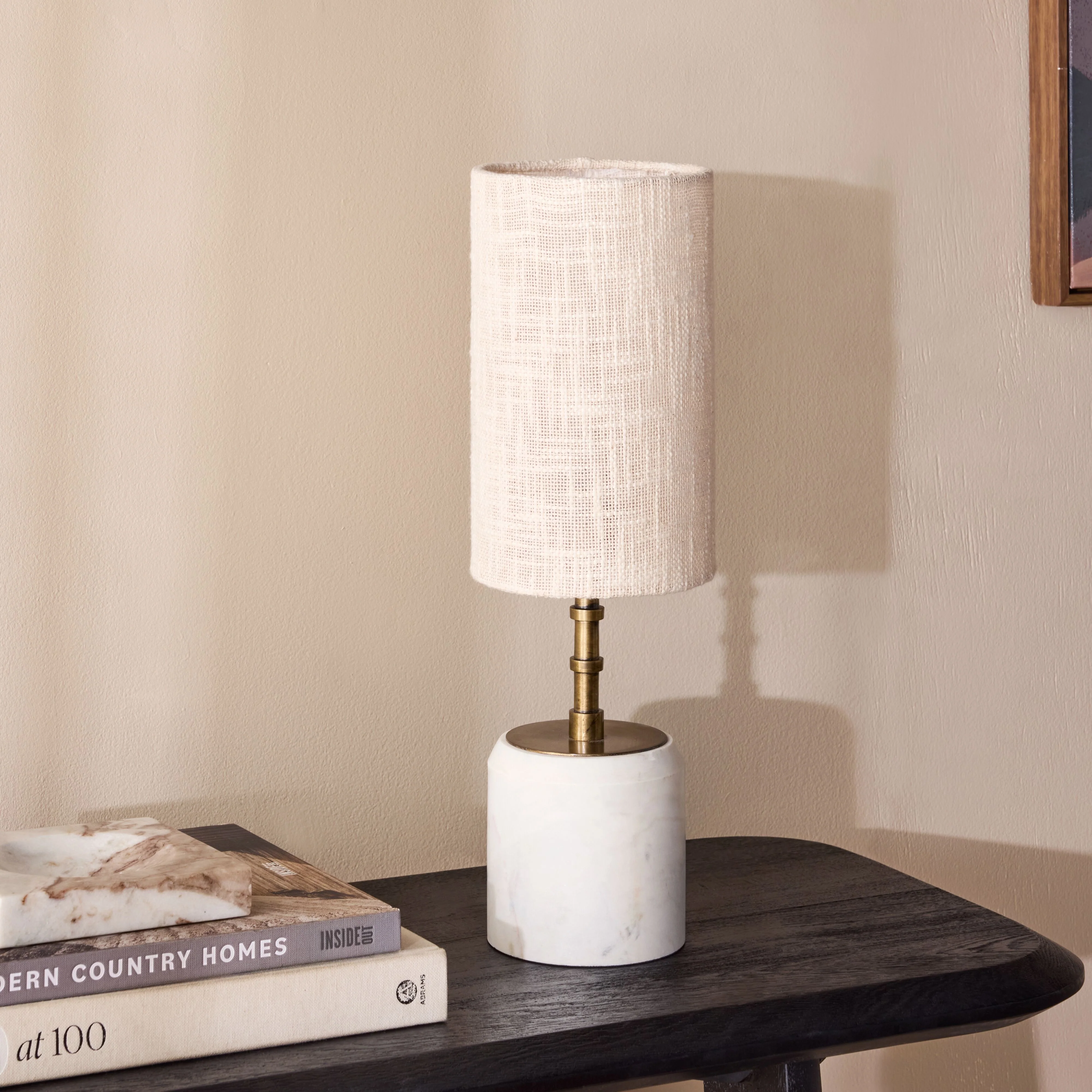 Valeria Marble Table Lamp 50cm - Image 6