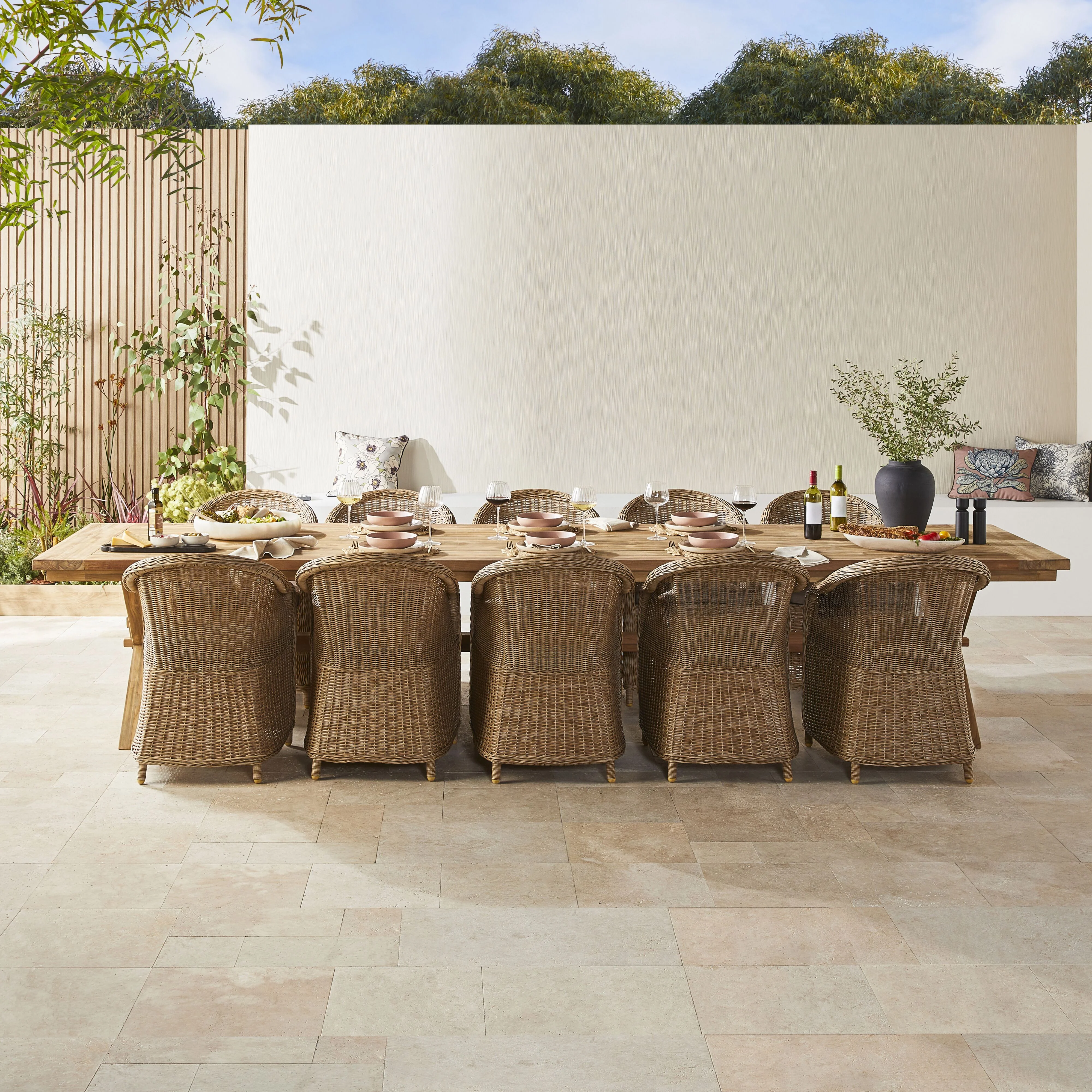 Verdun Dining Chair With Cushion Natural - Image 7