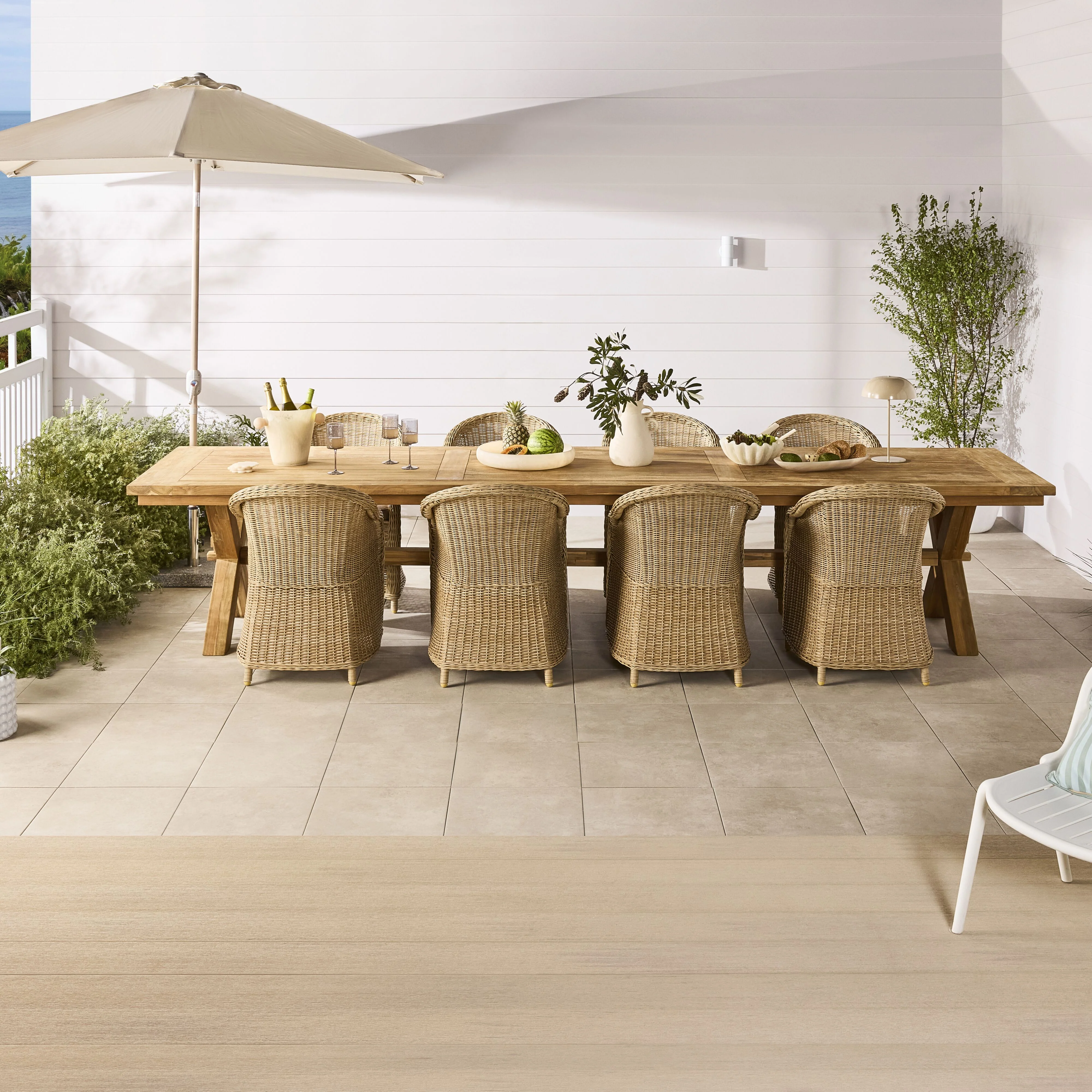 Verdun Dining Chair With Cushion Natural - Image 9
