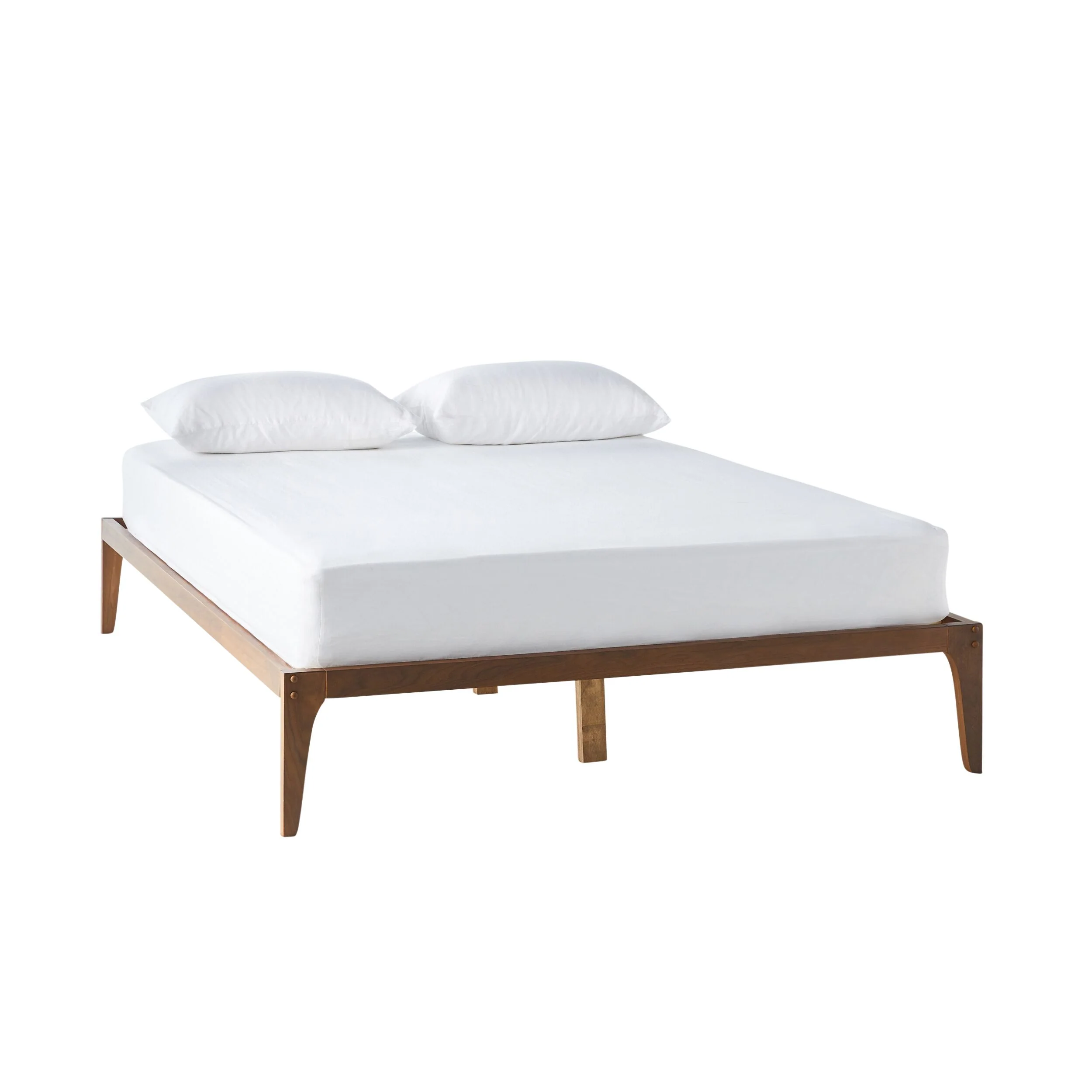 Vincent Queen Bed Base Walnut - Image 3