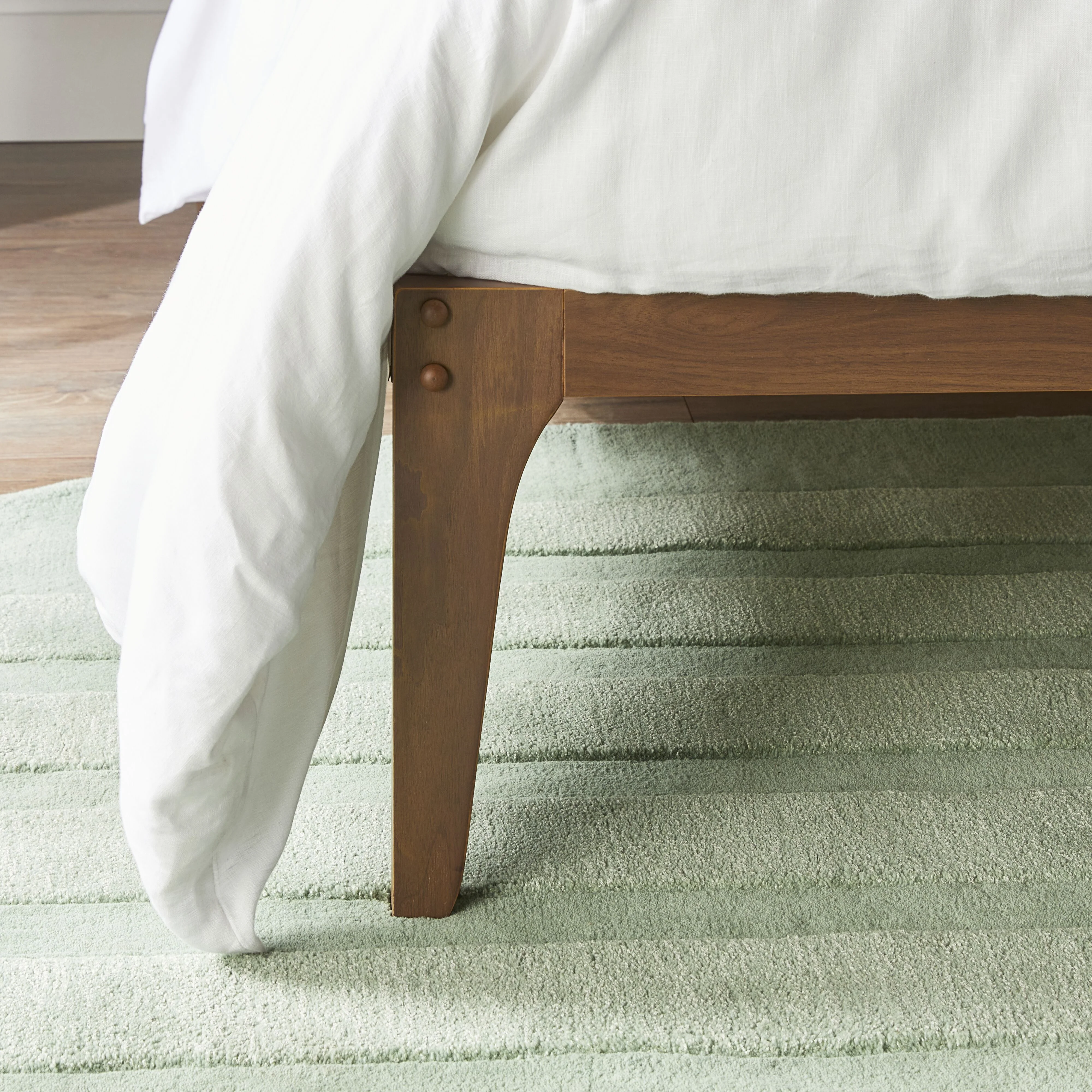 Vincent Queen Bed Base Walnut - Image 9