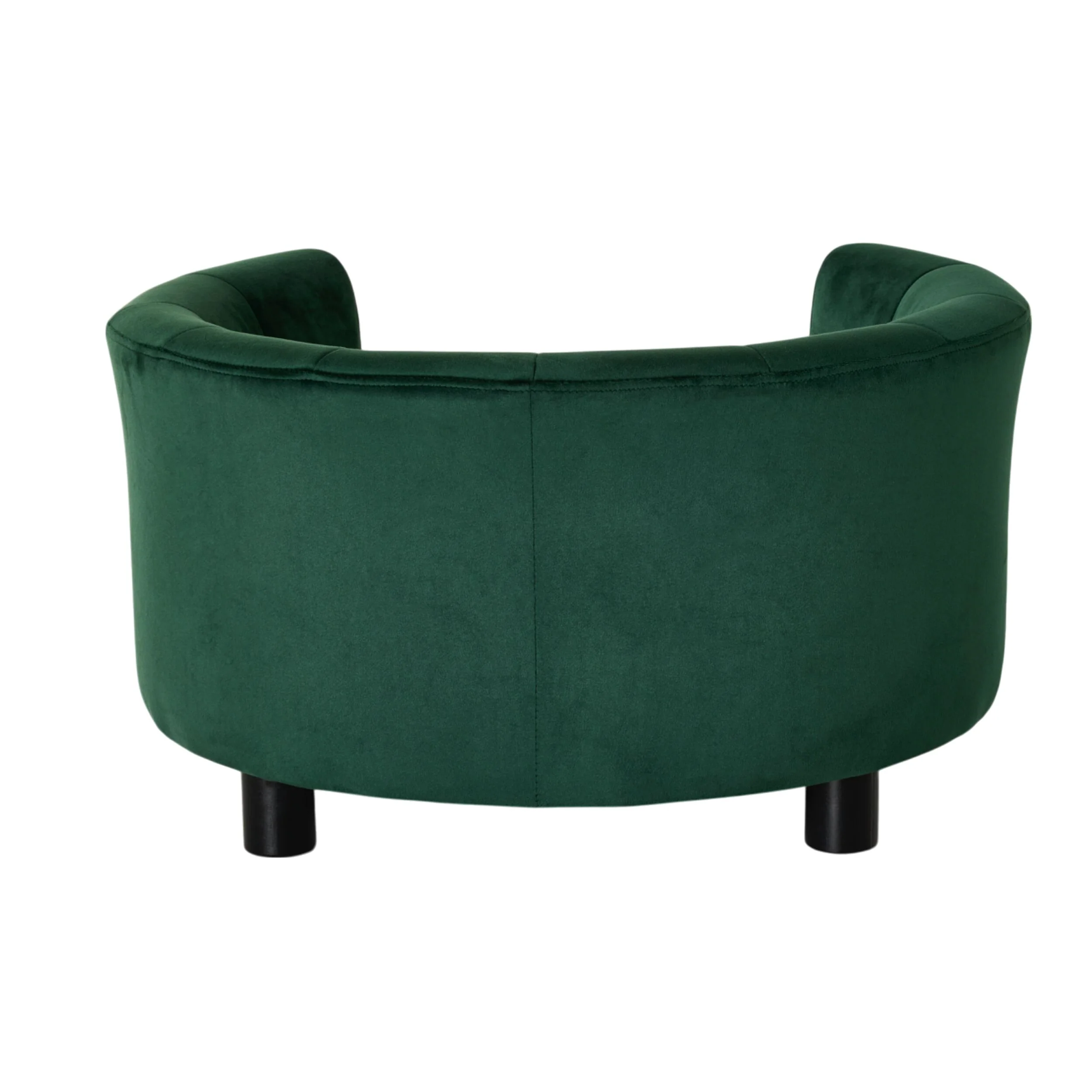 Vivienne Velvet Pet Bed Forest 65x65x36cm - Image 4