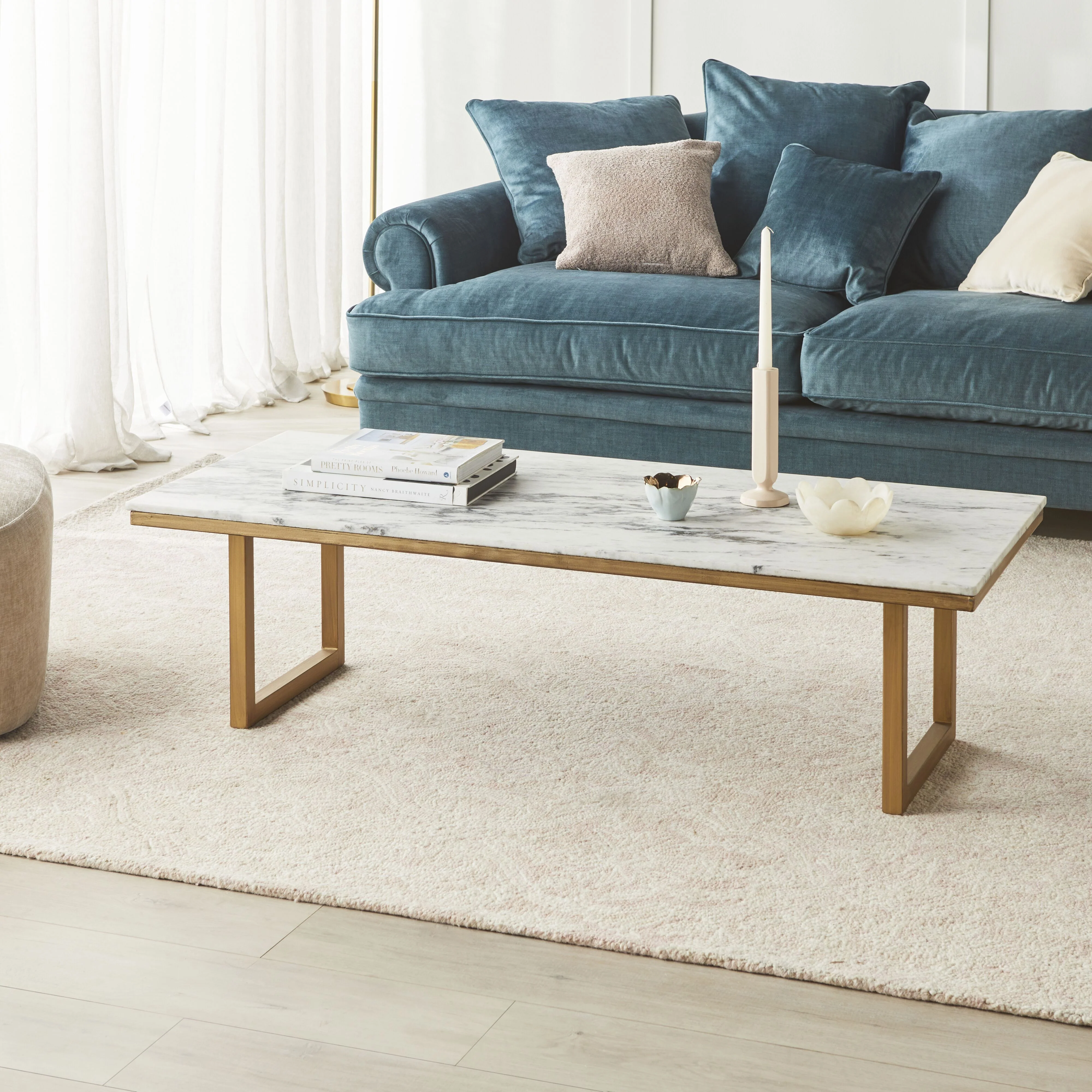 Waratah Marble Coffee Table - Image 8