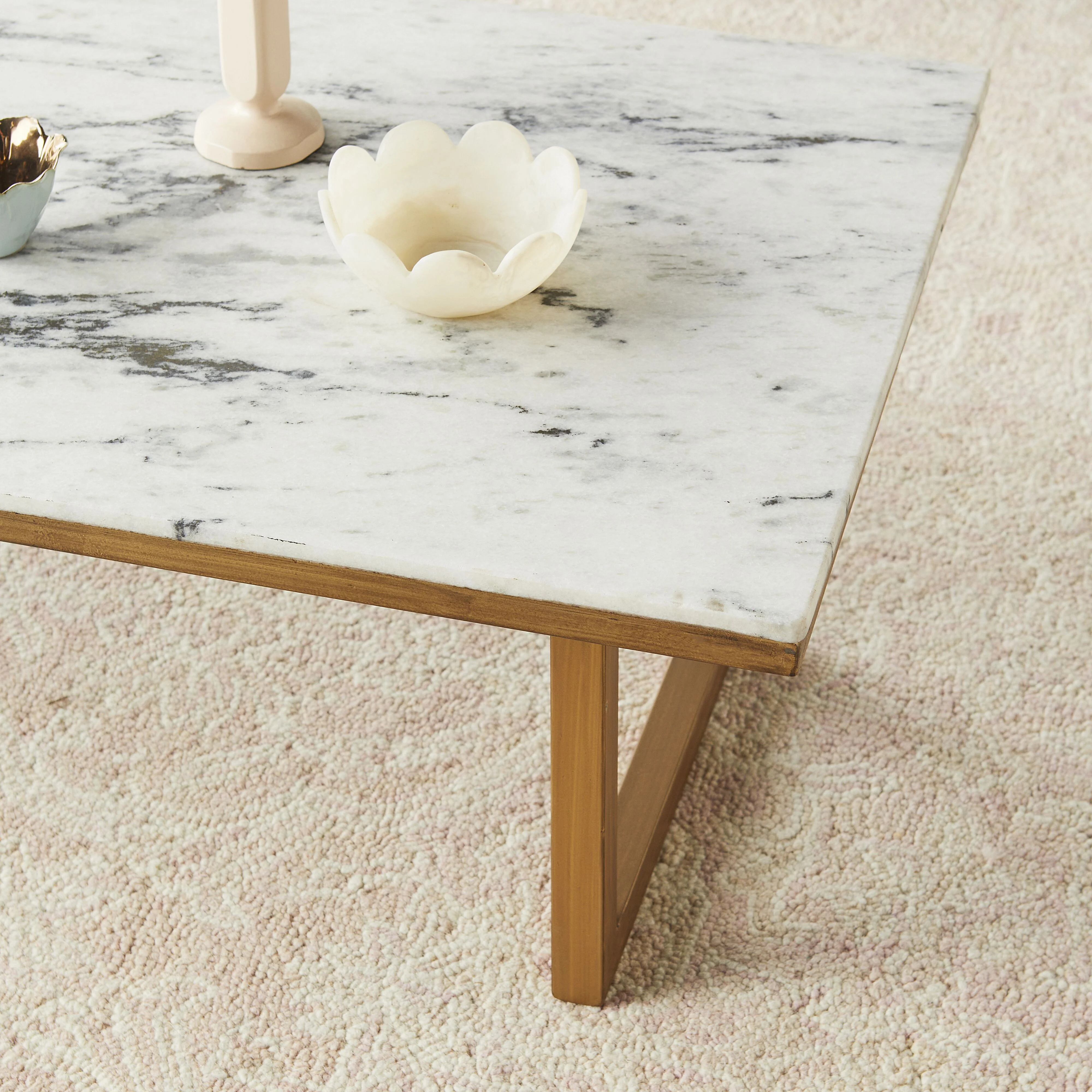 Waratah Marble Coffee Table - Image 9