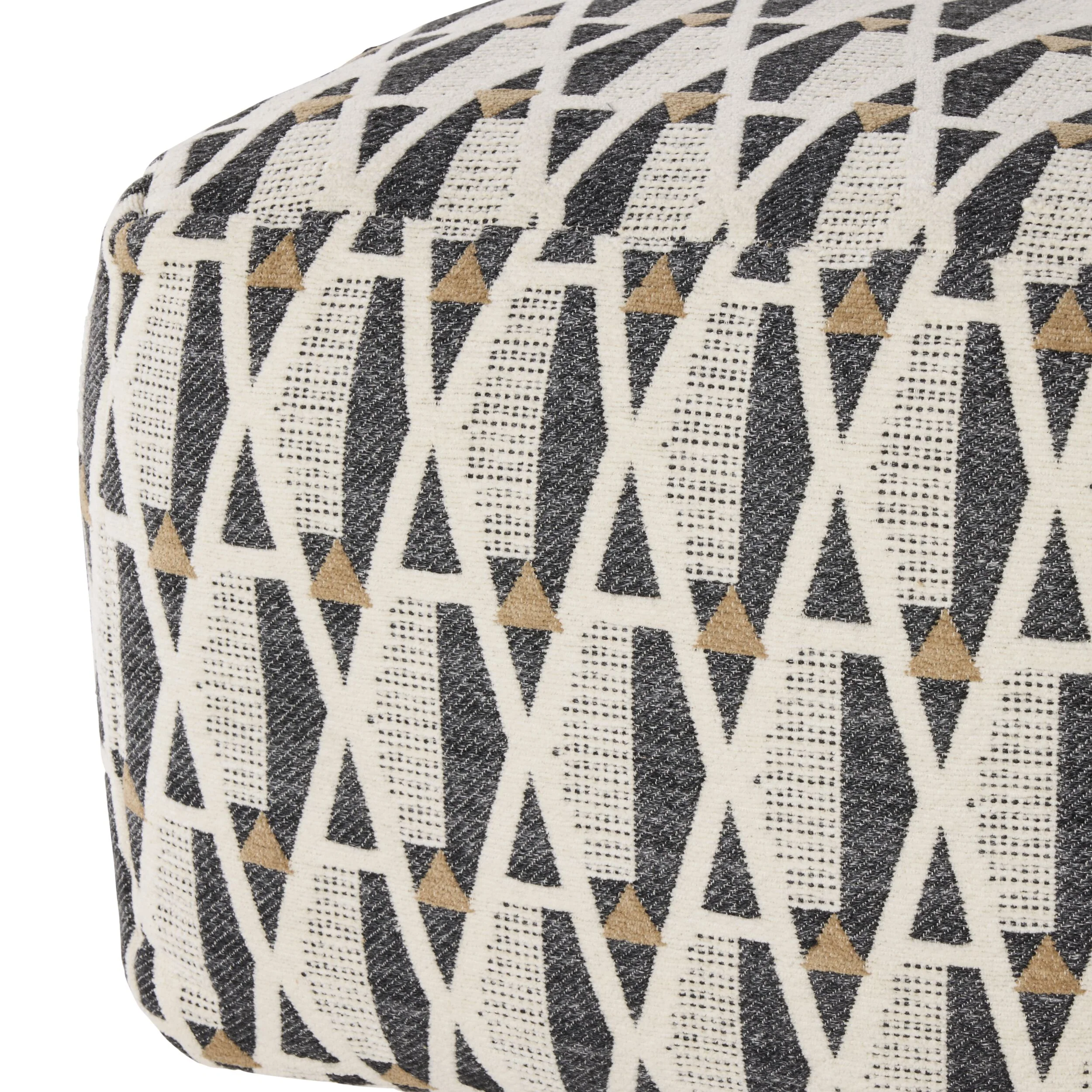 Waterloo Geo Square Pouf - Image 3