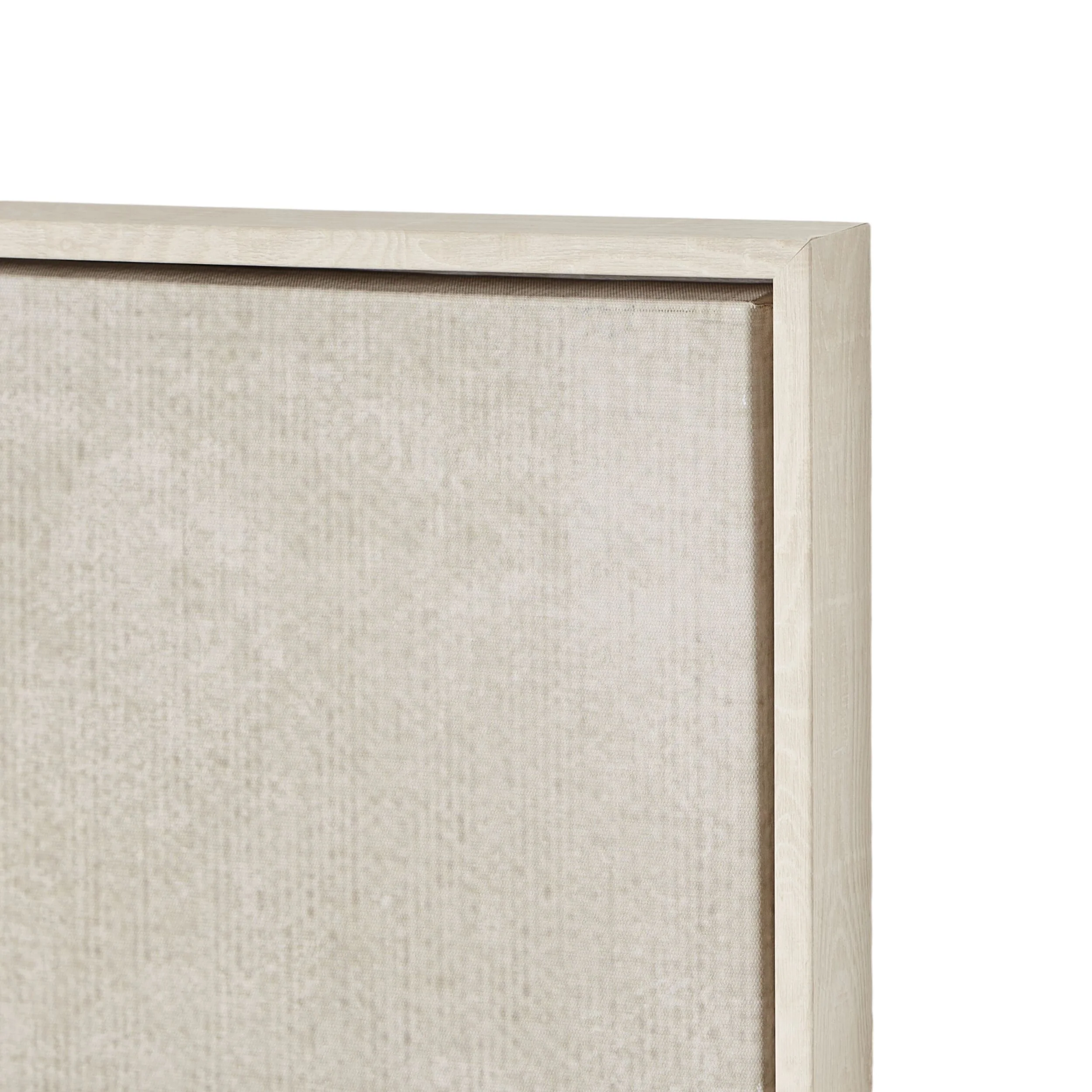 White Strokes Canvas Print 80x120cm - Image 3