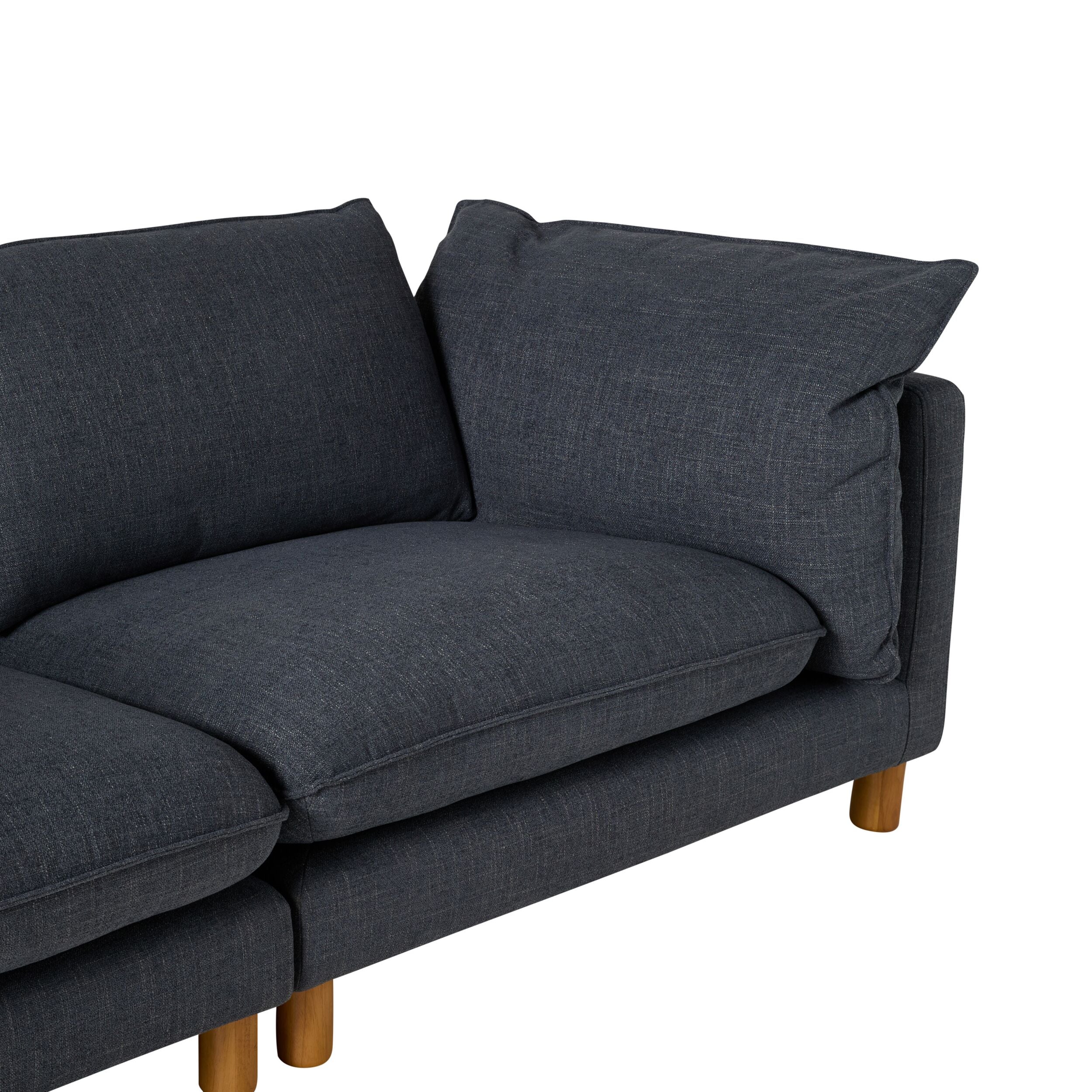 Whitehaven 3 Seater Modular Sofa Atlantic Blue - Image 5