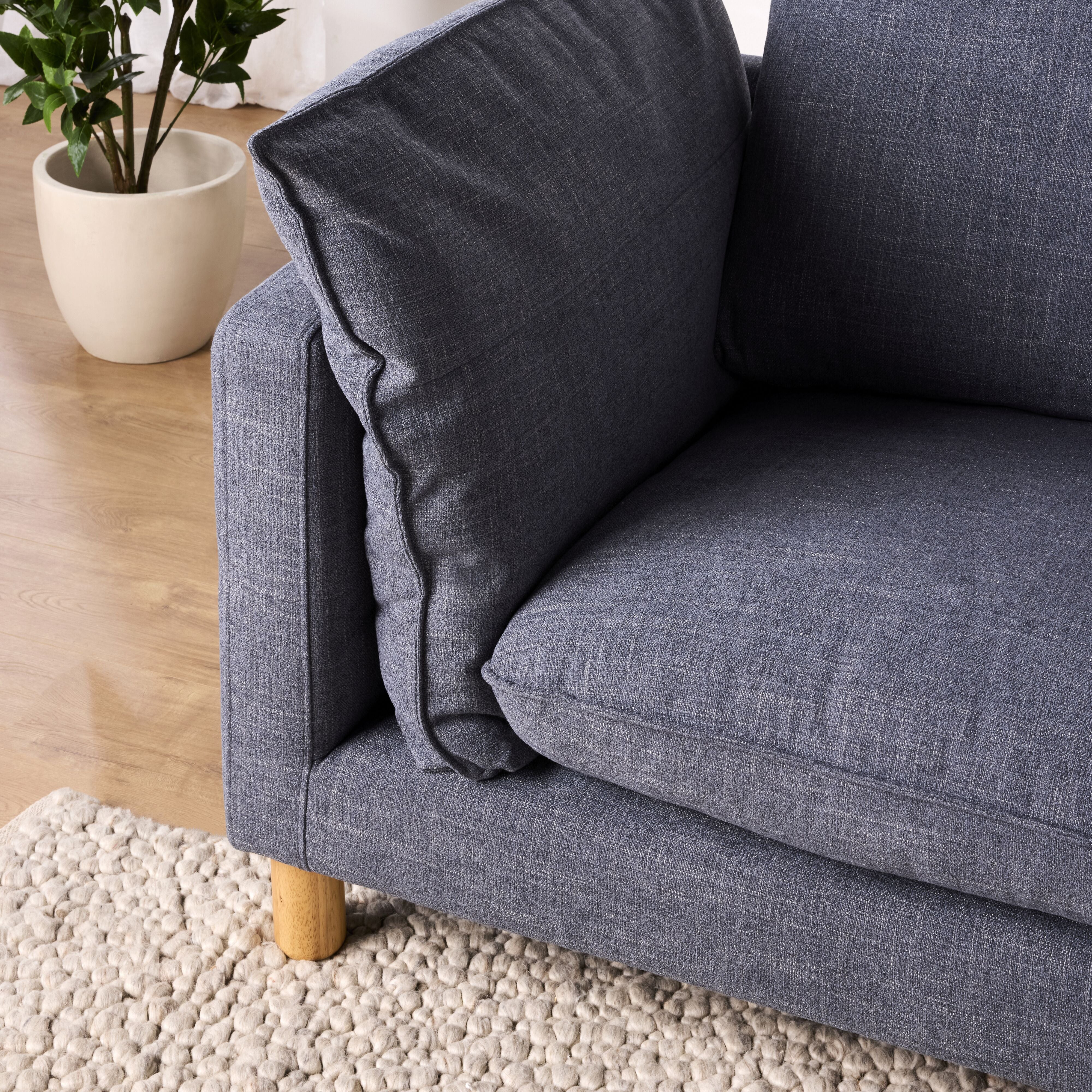 Whitehaven 3 Seater Modular Sofa Atlantic Blue - Image 9