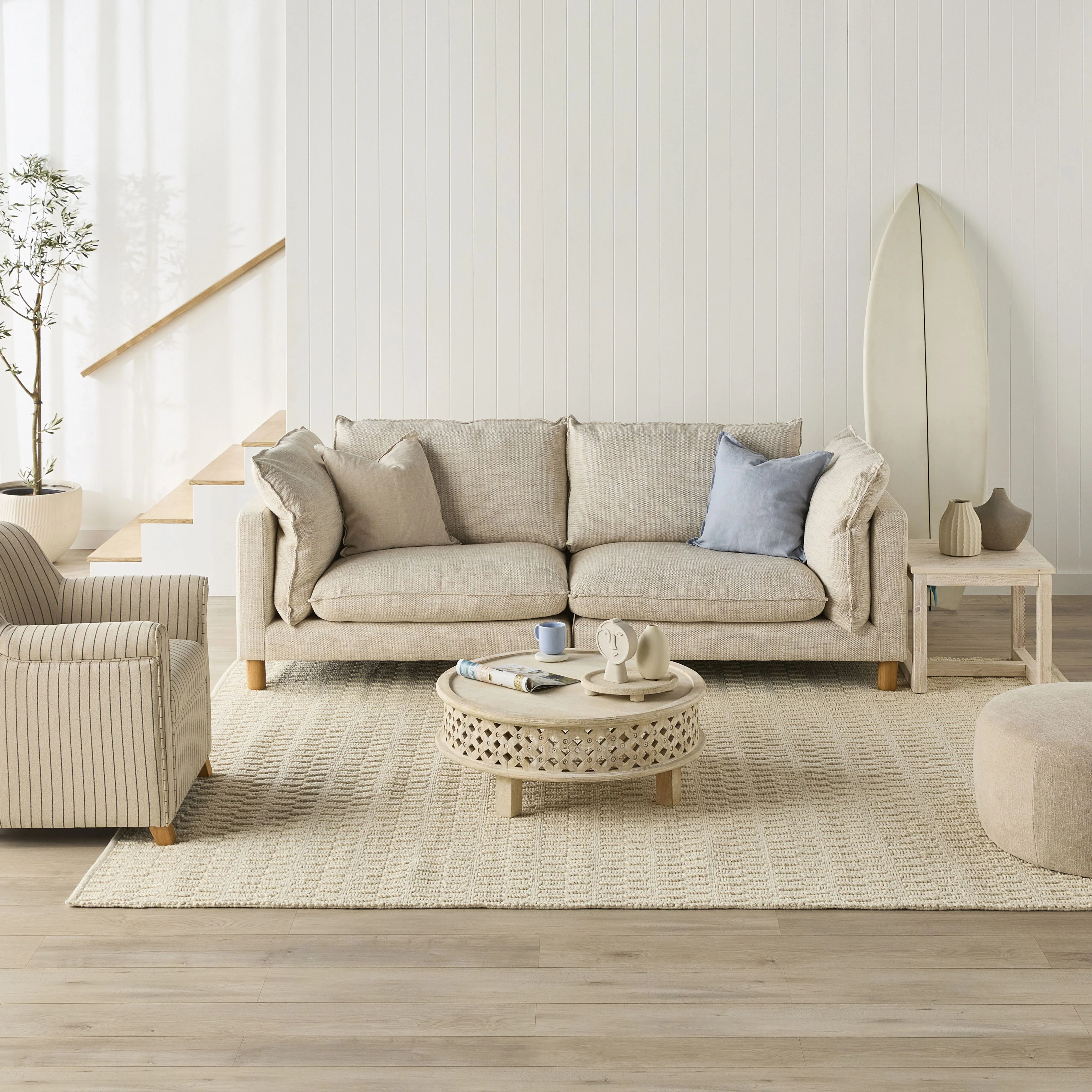 Whitehaven 3 Seater Modular Sofa Eden Natural - Image 7