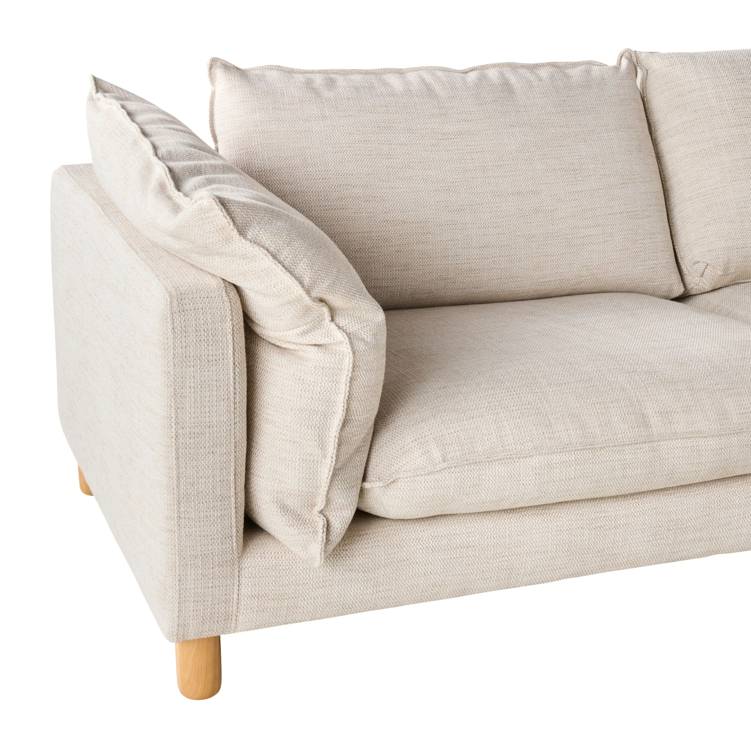 Whitehaven 5 Piece Modular Corner Sofa Eden Natural - Image 4