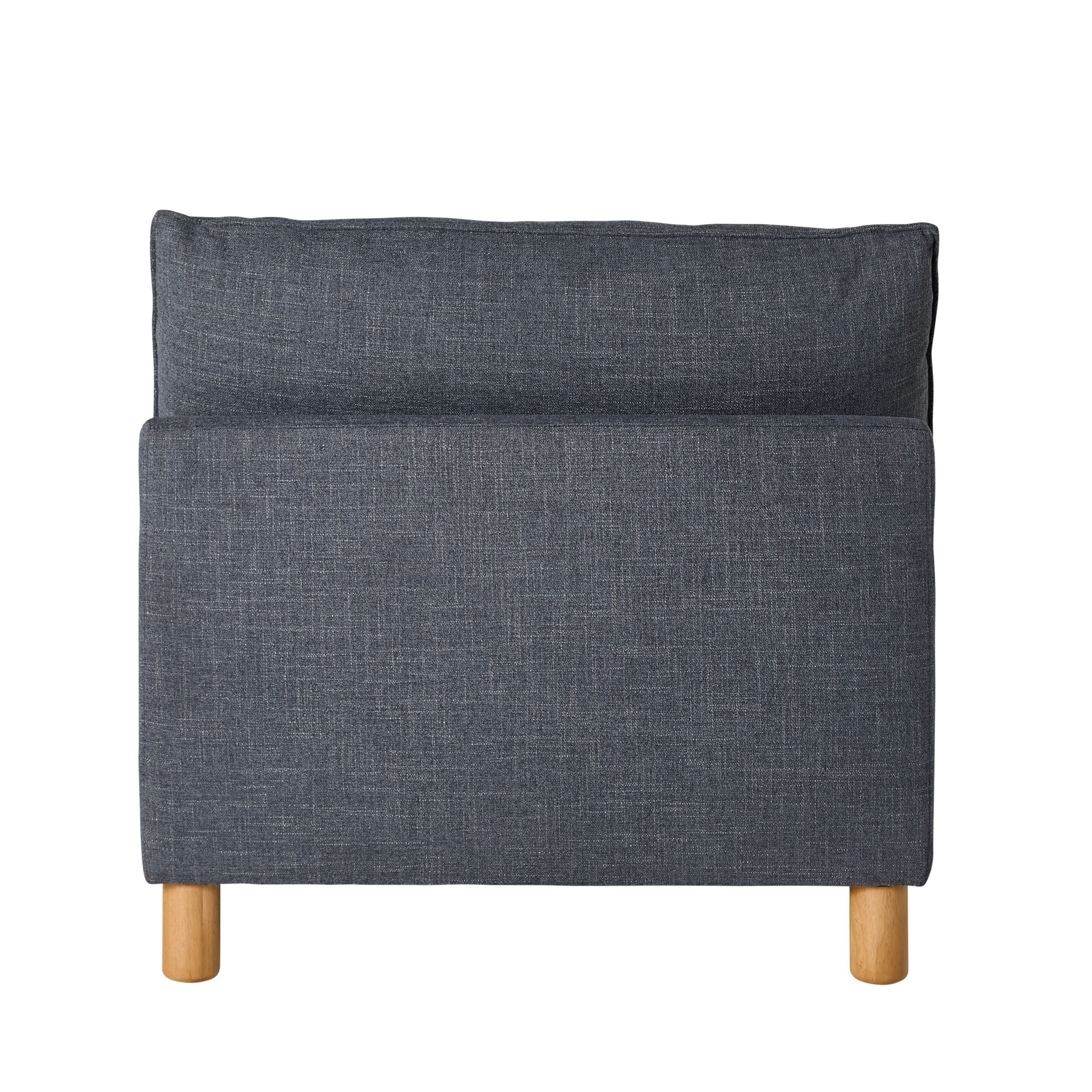 Whitehaven Armless Modular Chair Atlantic Blue - Image 4