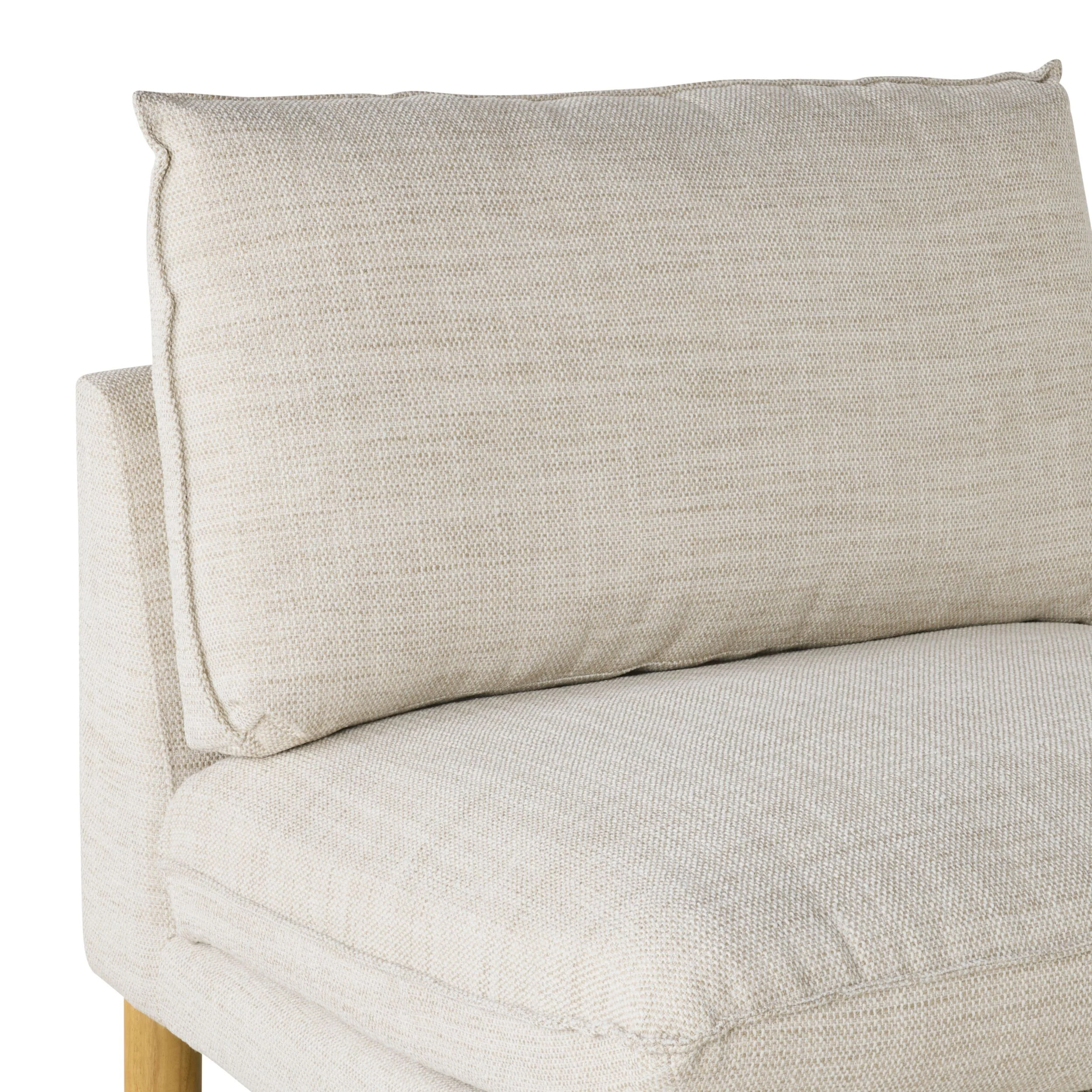 Whitehaven Armless Modular Chair Eden Natural - Image 5