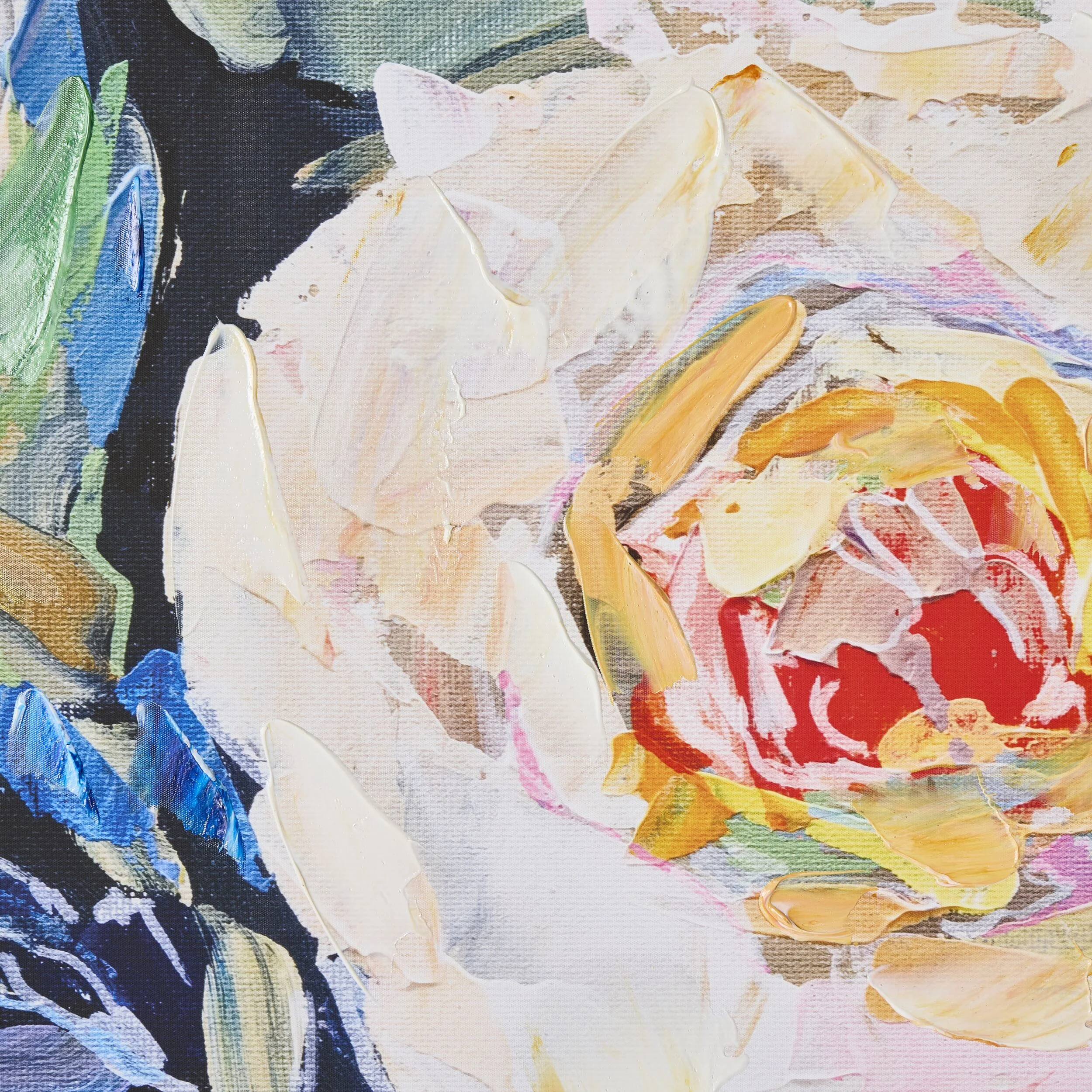 Whitneys Bouquet Framed Print 140x100cm - Image 2