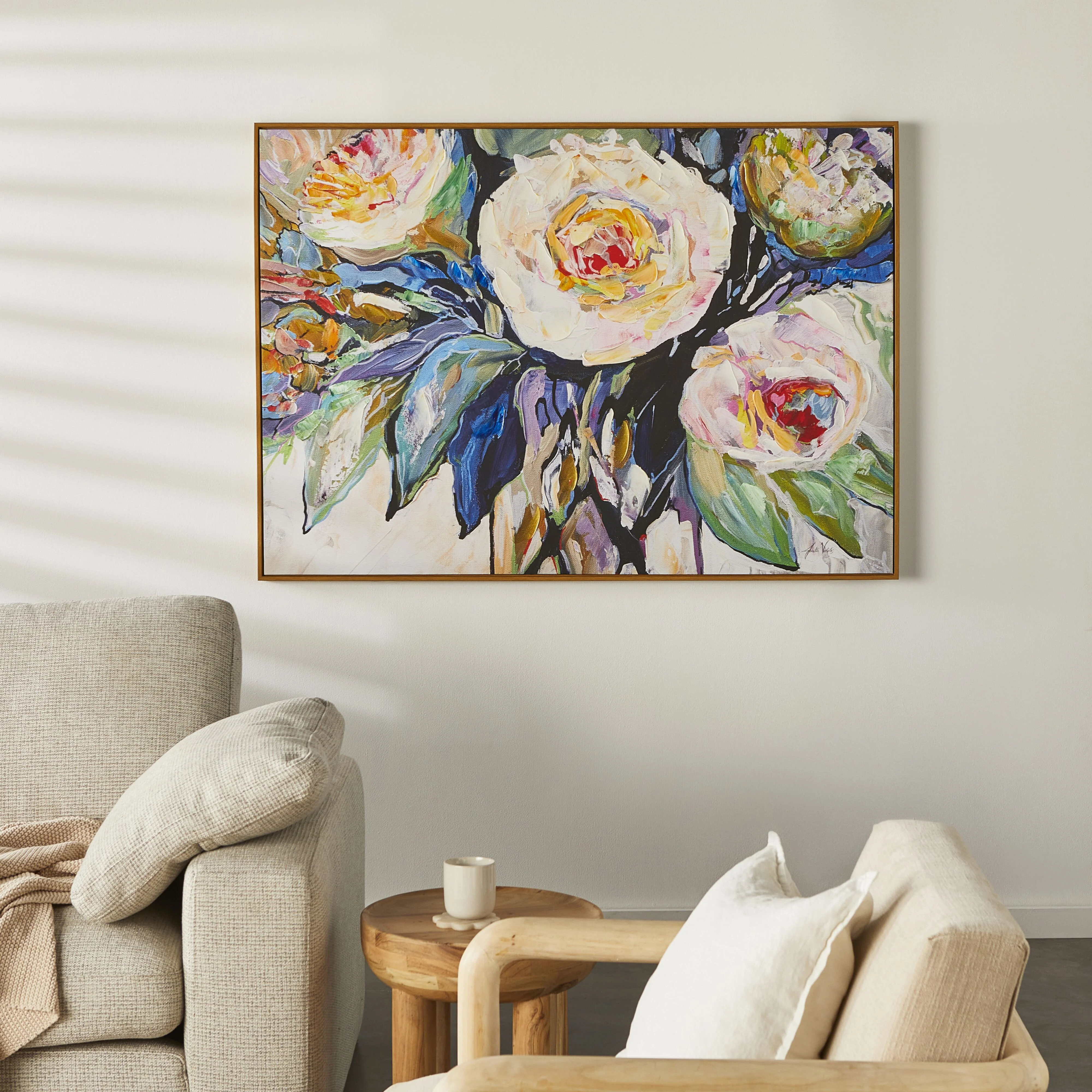 Whitneys Bouquet Framed Print 140x100cm - Image 4