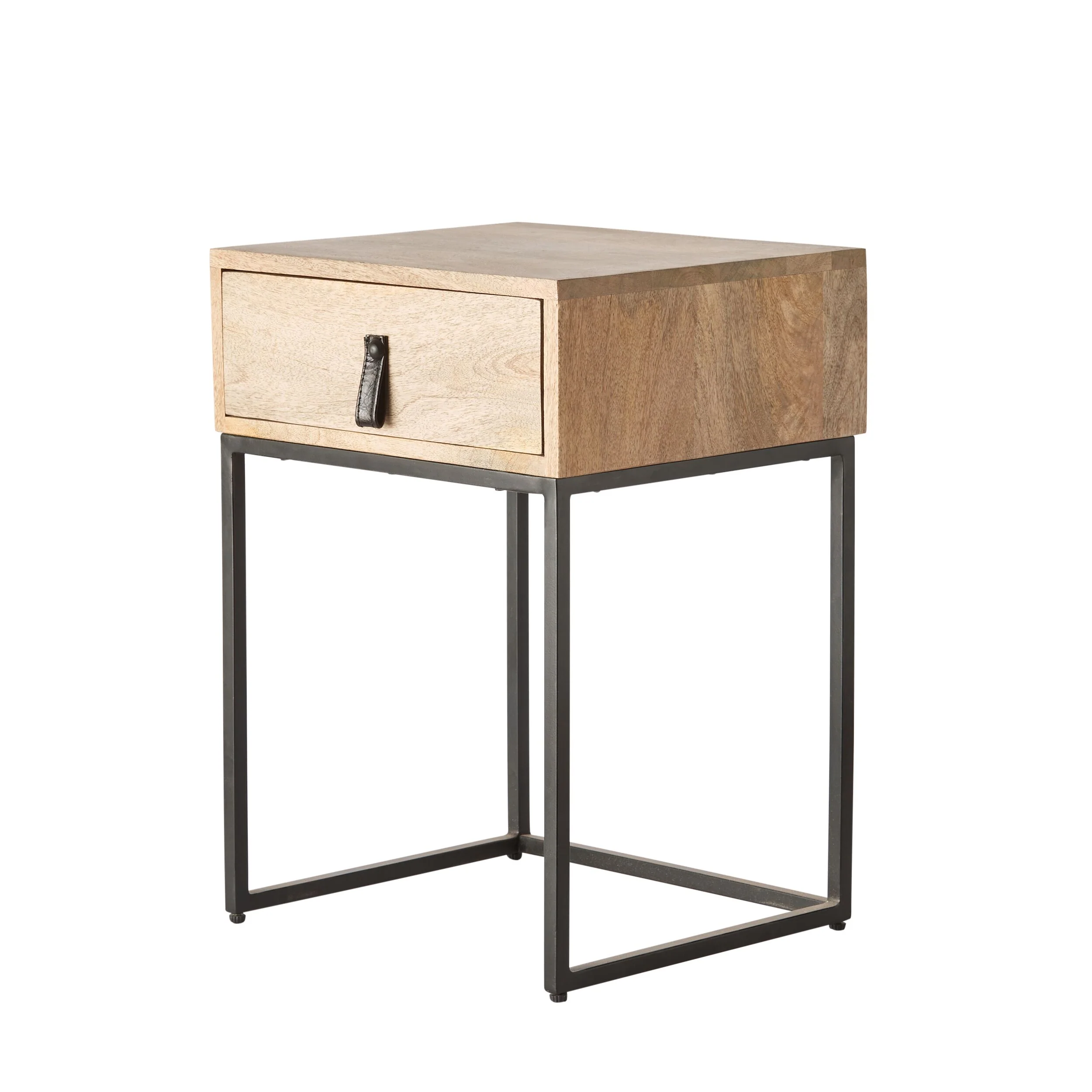 Willa 1 Drawer Bedside Table Natural - Image 2