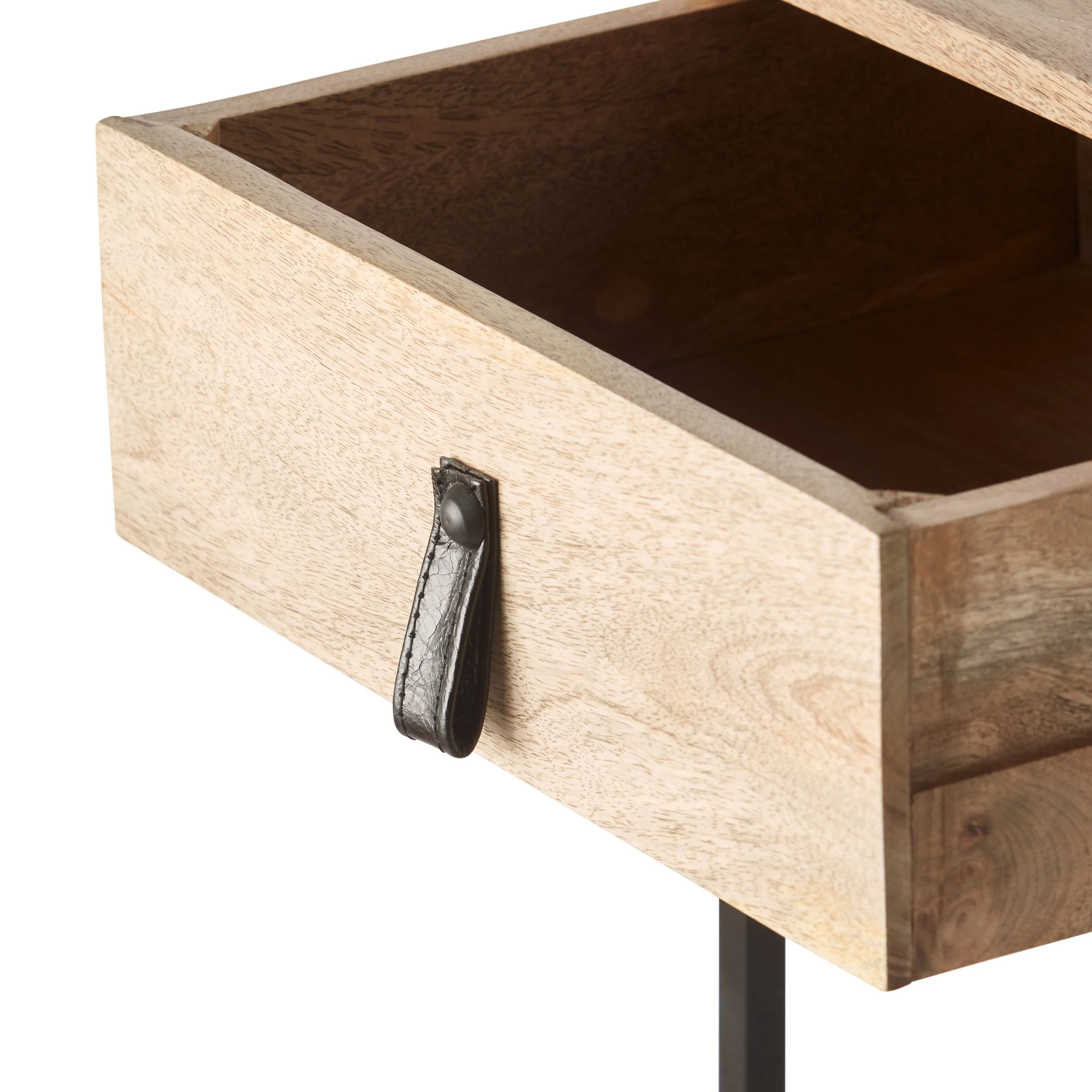 Willa 1 Drawer Bedside Table Natural - Image 5