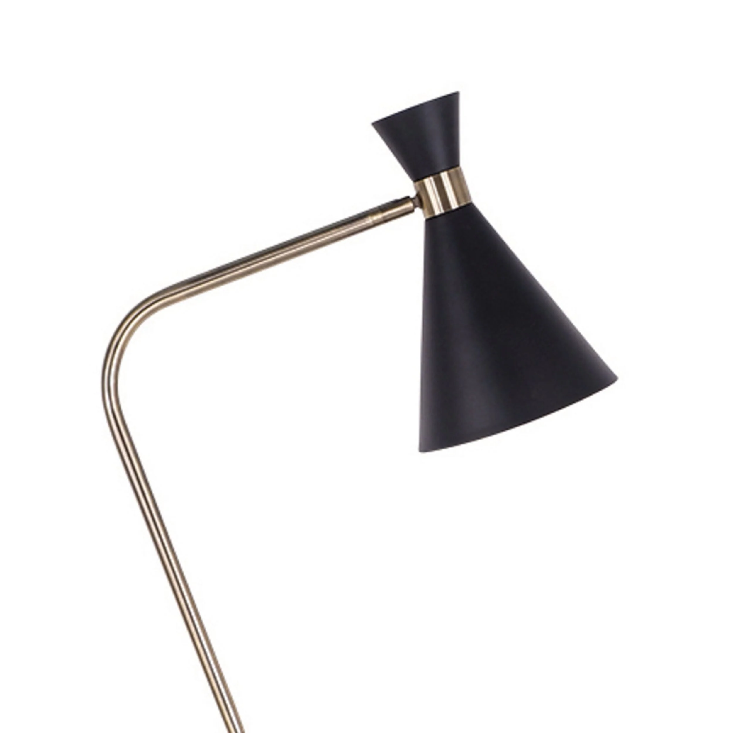 Williams Trumpet Floor Lamp Black 168cm - Image 3