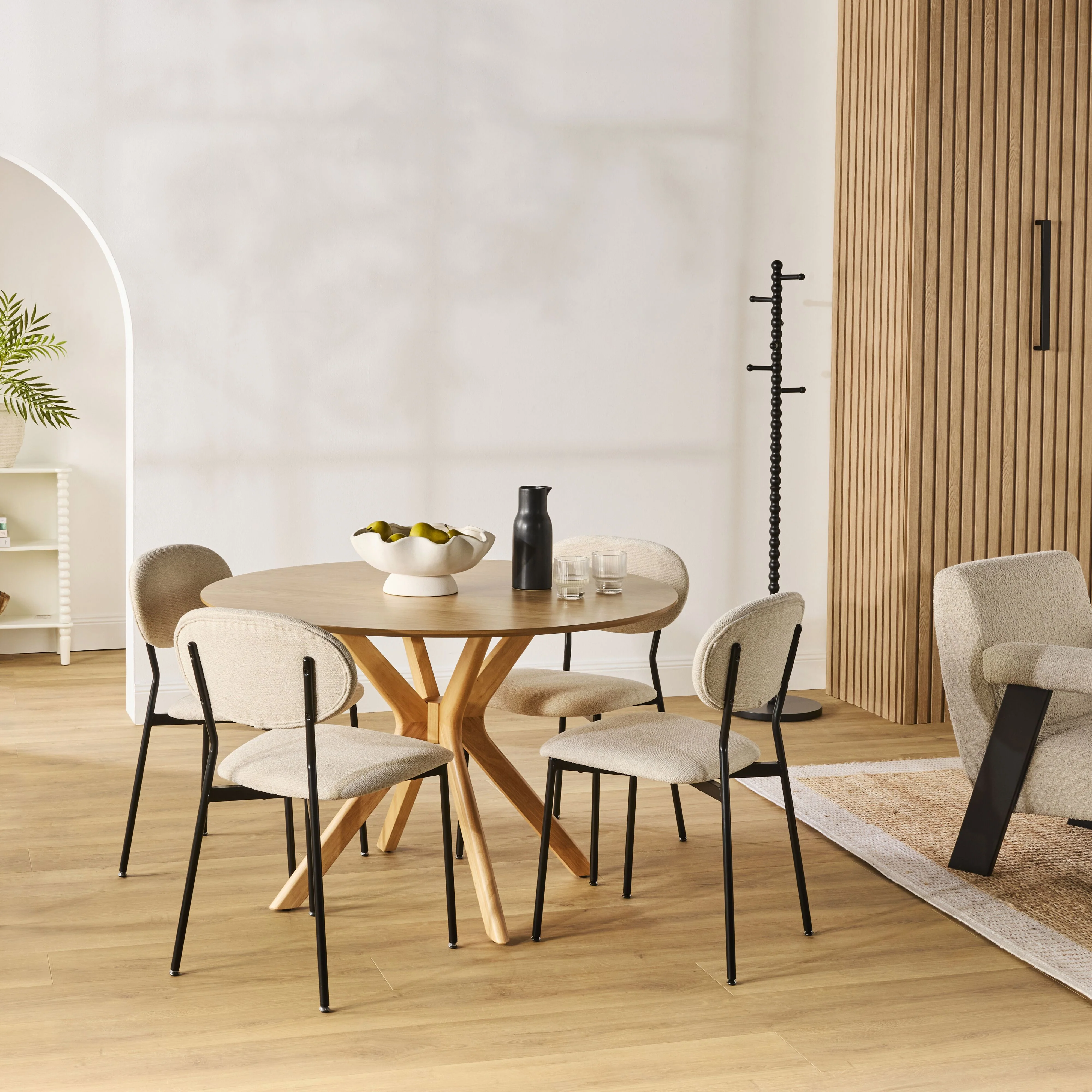 Wilson Round Dining Table 115cm - Image 7