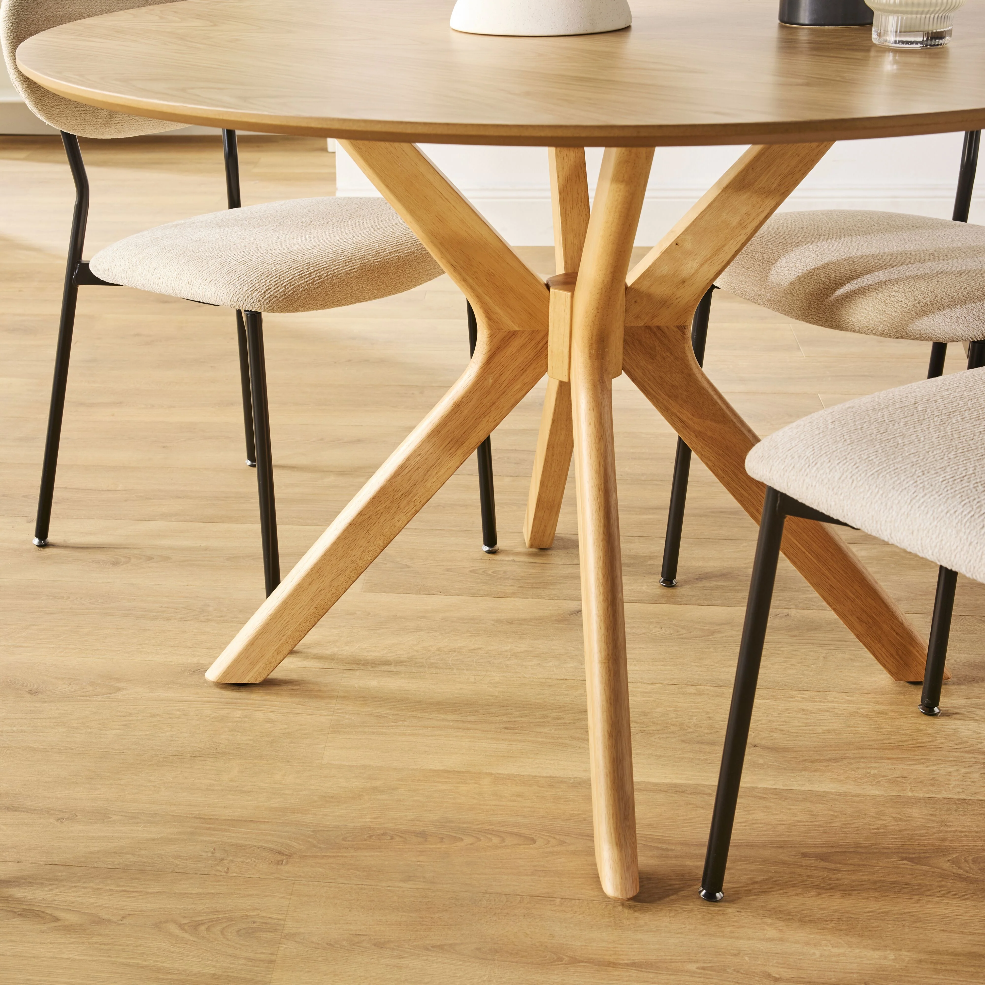 Wilson Round Dining Table 115cm - Image 8