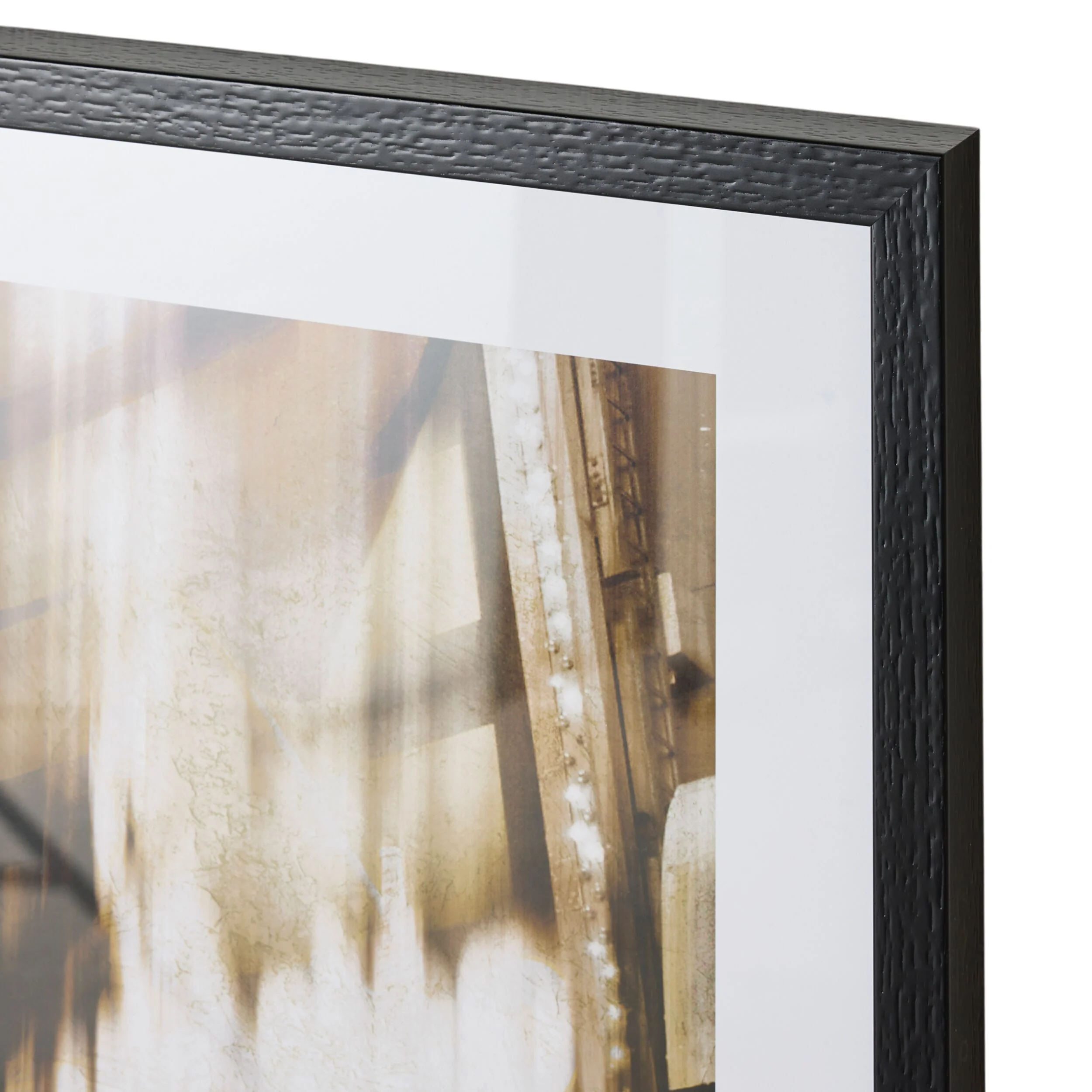 Winters Night Framed Glass Print 102.8x72.8cm - Image 3