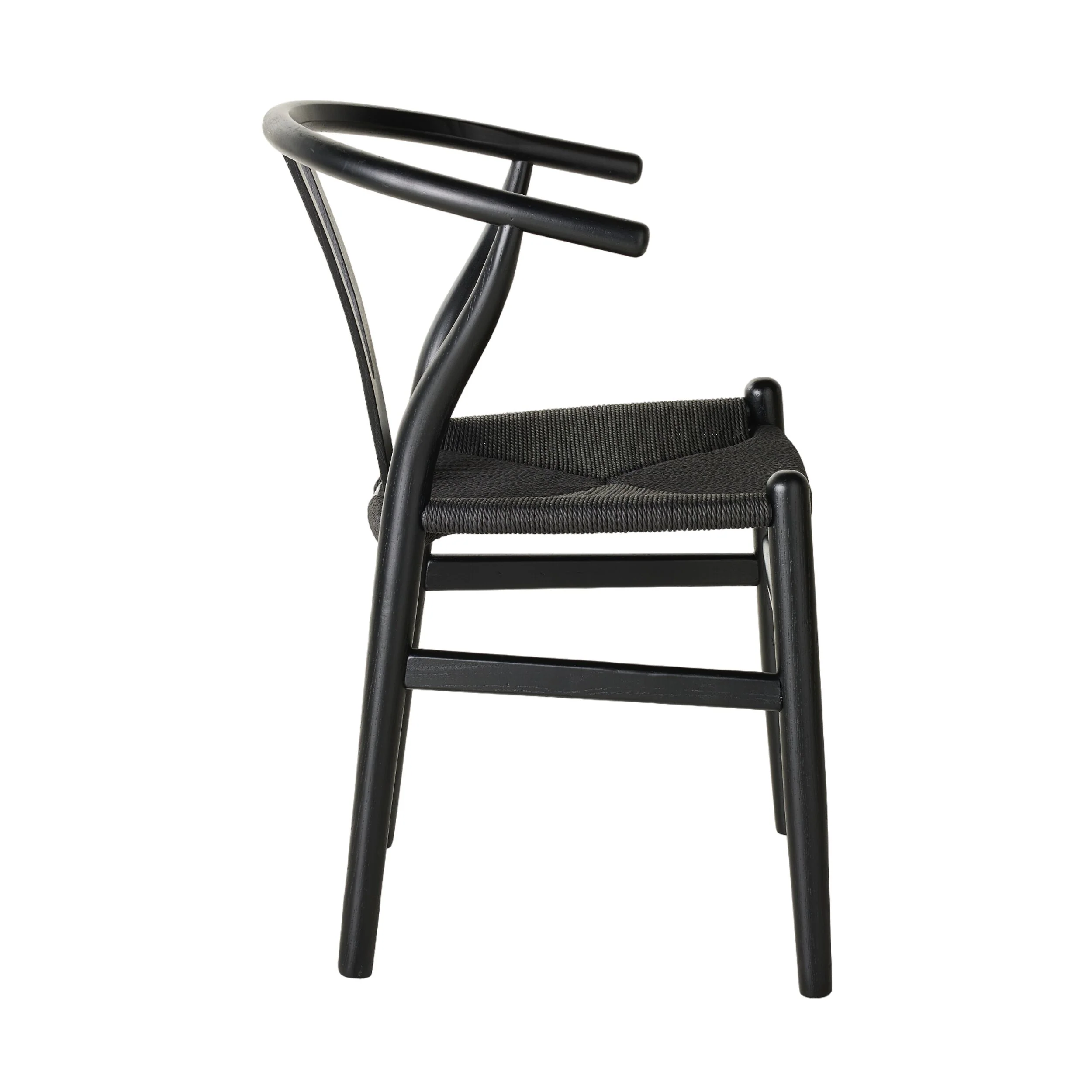 Wishbone Chair Black - Image 3