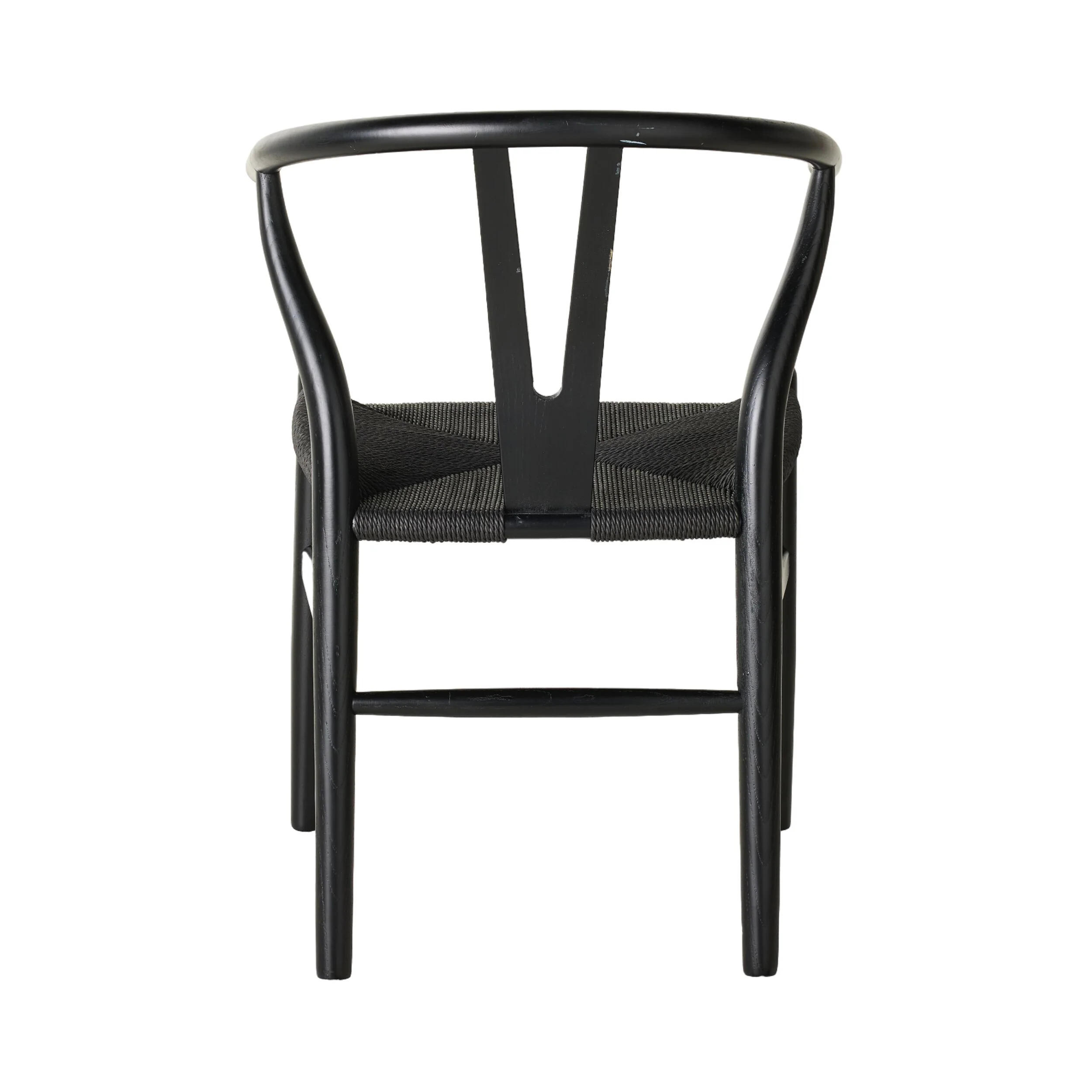 Wishbone Chair Black - Image 4