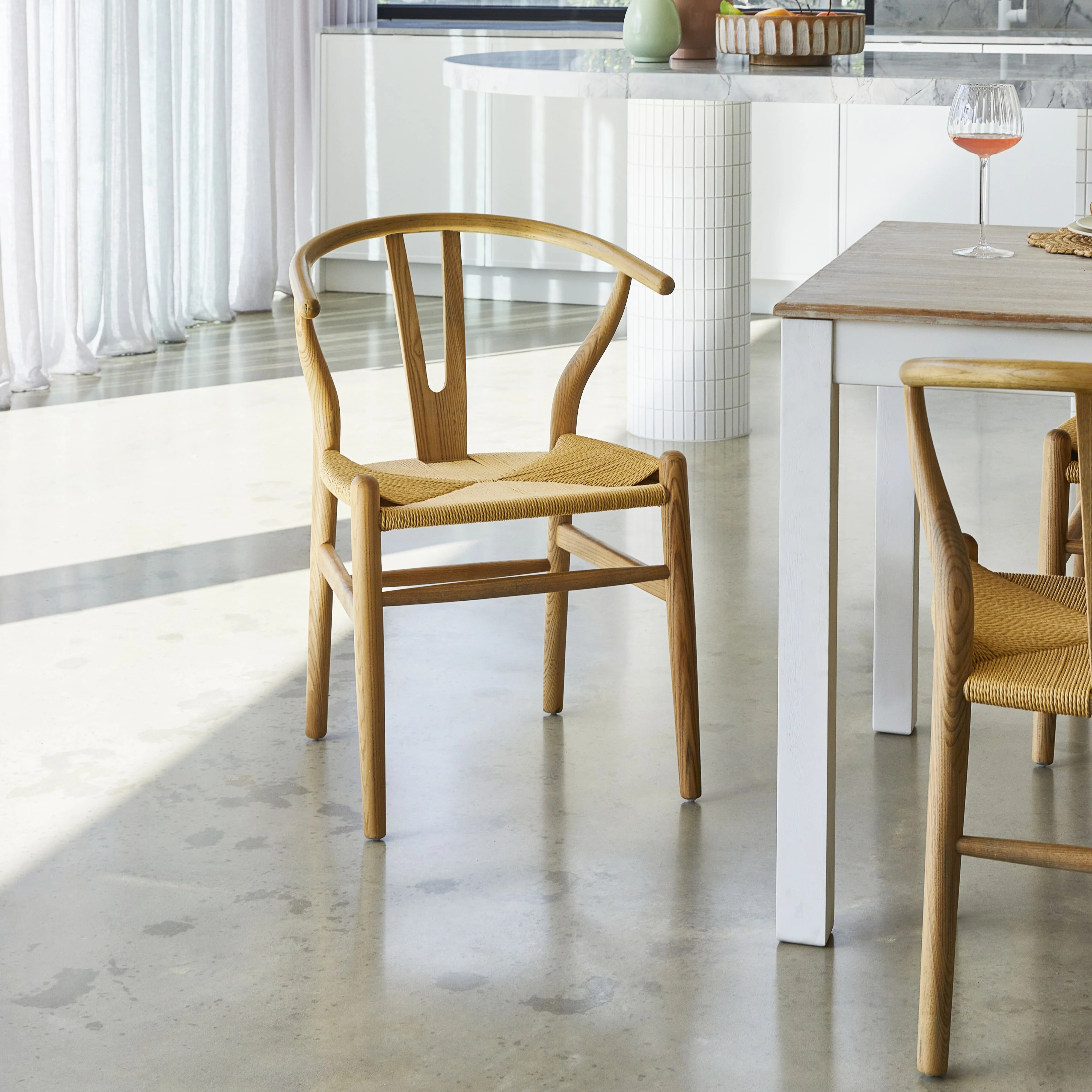 Wishbone Chair Natural - Image 6