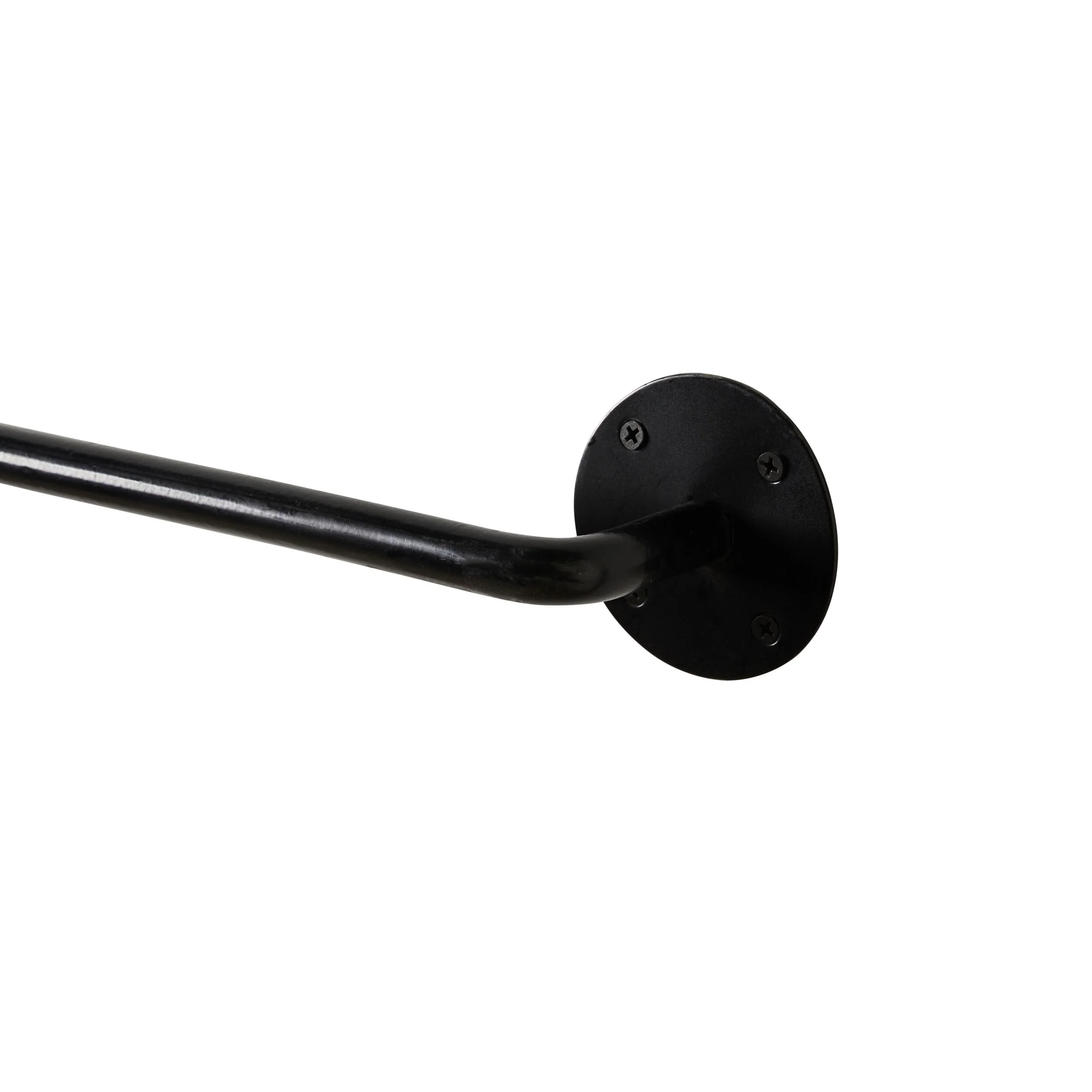 Wyatt Black Iron Towel Rail Large 156x6x8cm - Image 2