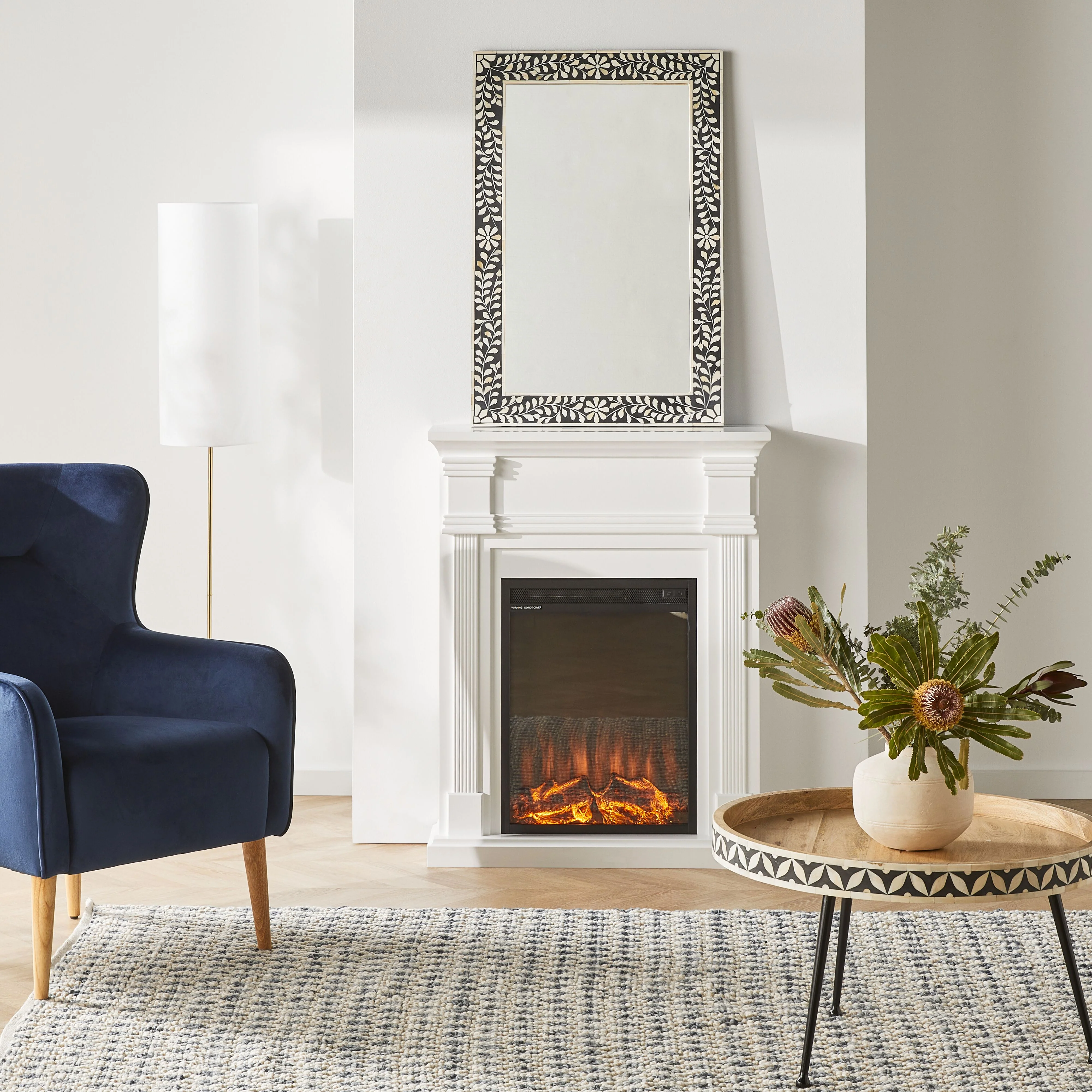 York Fireplace 80x26x100.5cm - Image 6