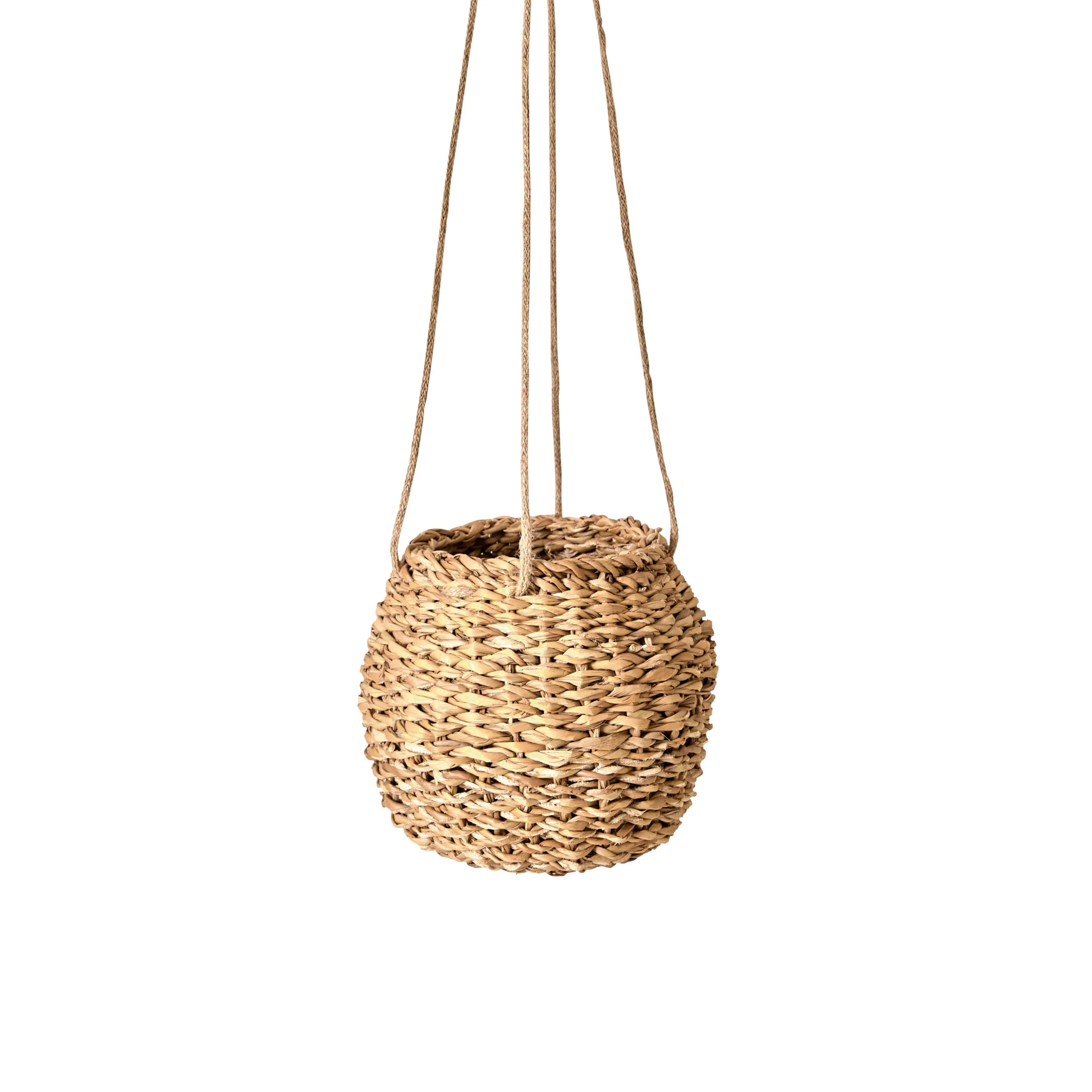 Zadie Hanging Woven Basket Medium - Image 2