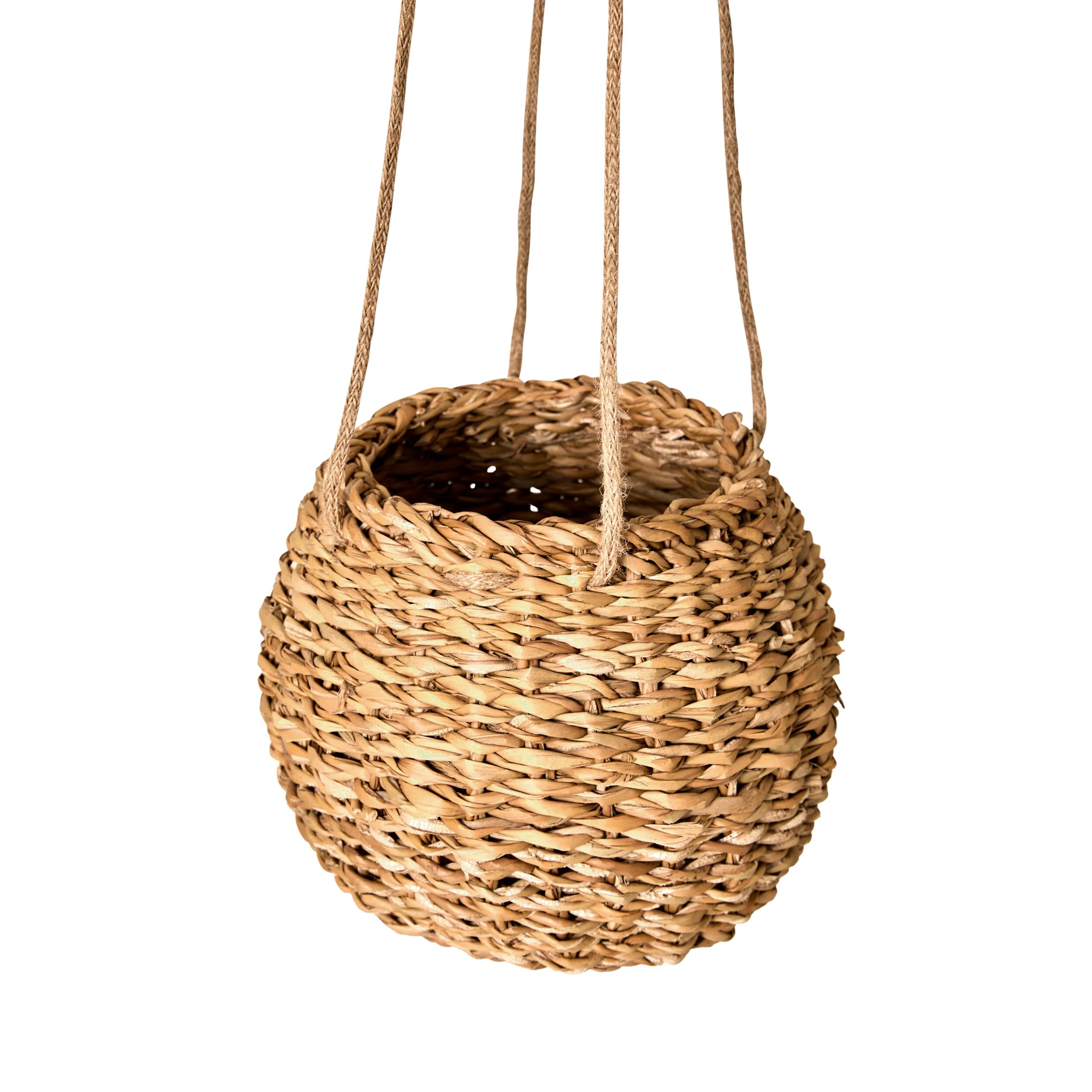 Zadie Hanging Woven Basket Medium - Image 3
