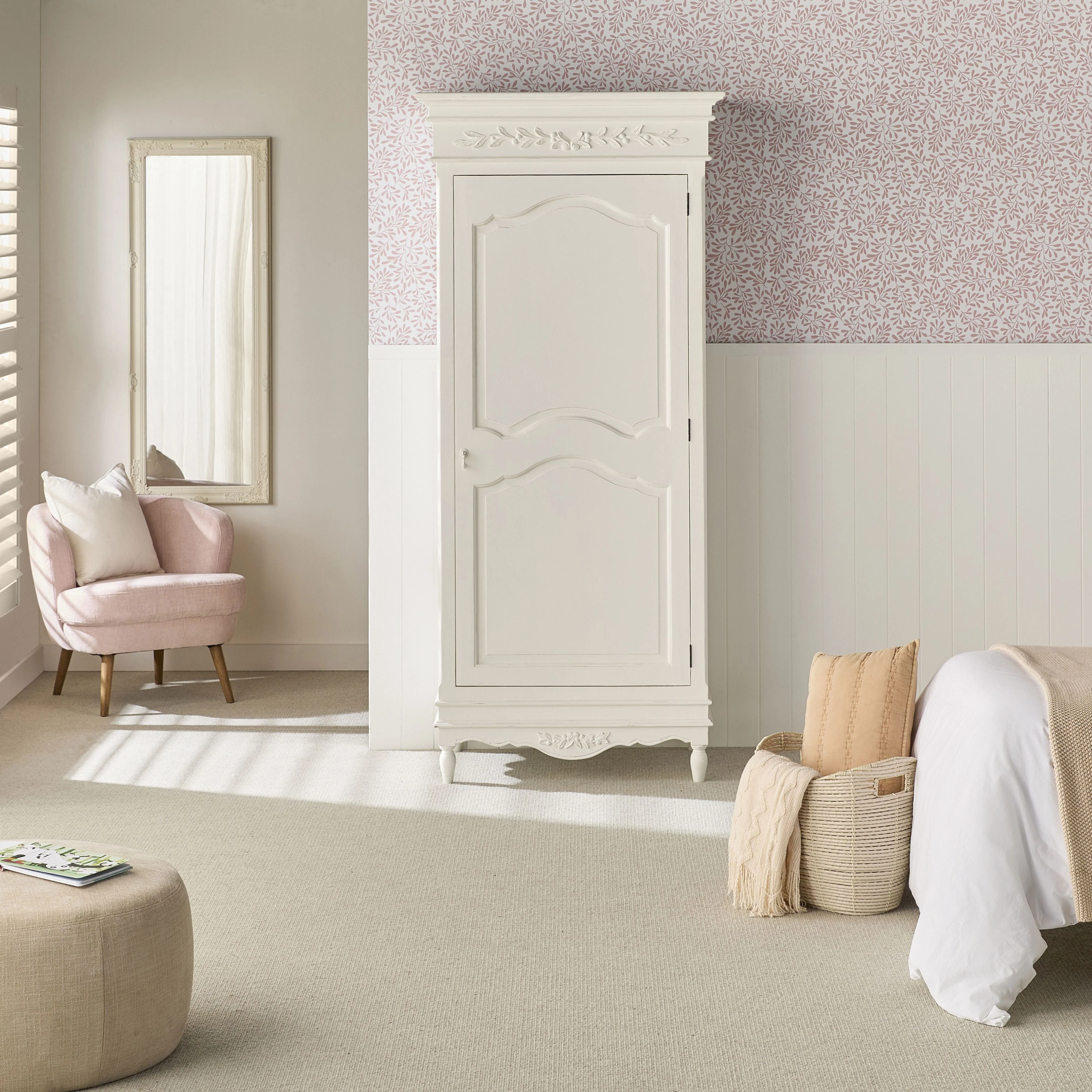 Zara Mirror Cream 52x132cm - Image 4