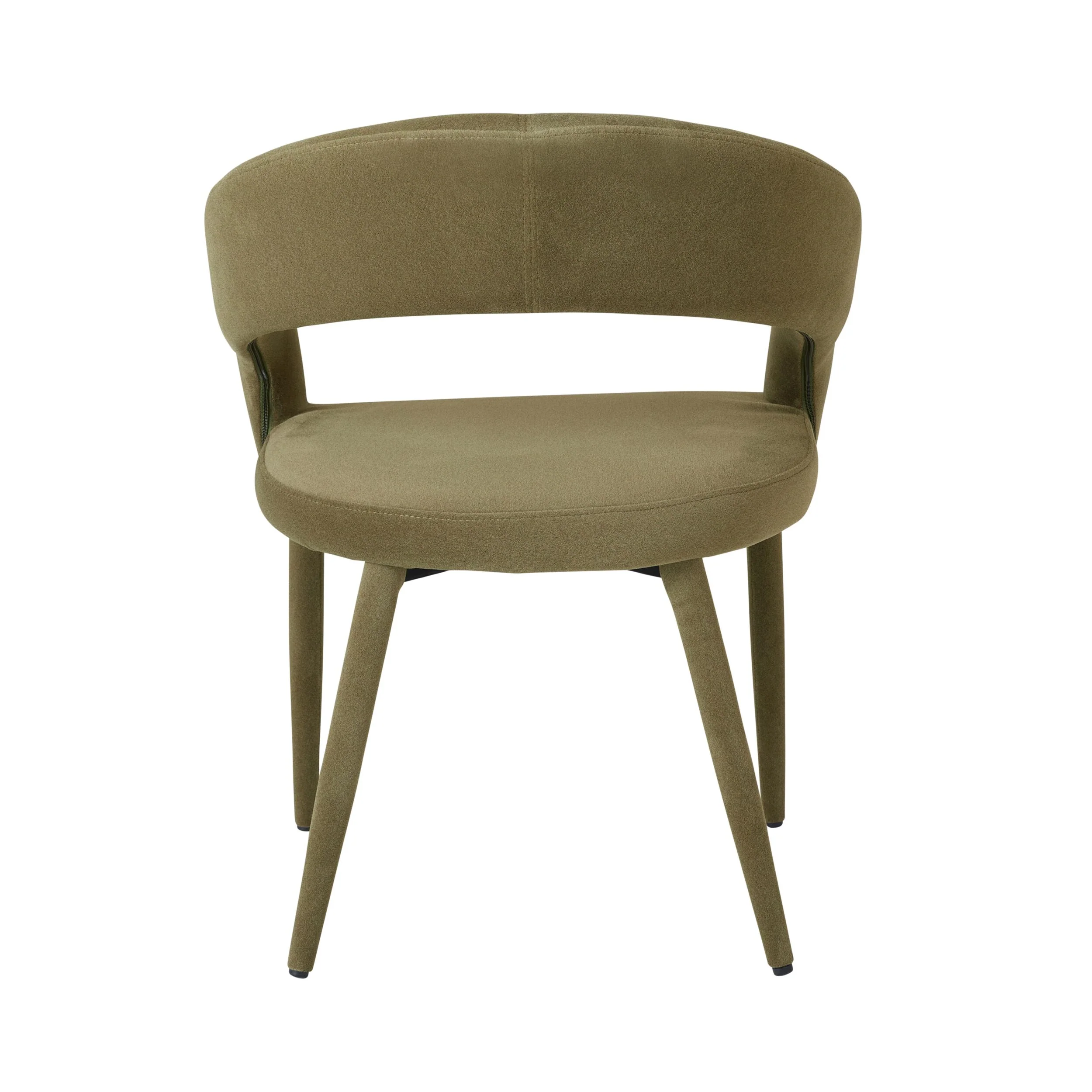 Zena Dining Chair Olive - Image 4