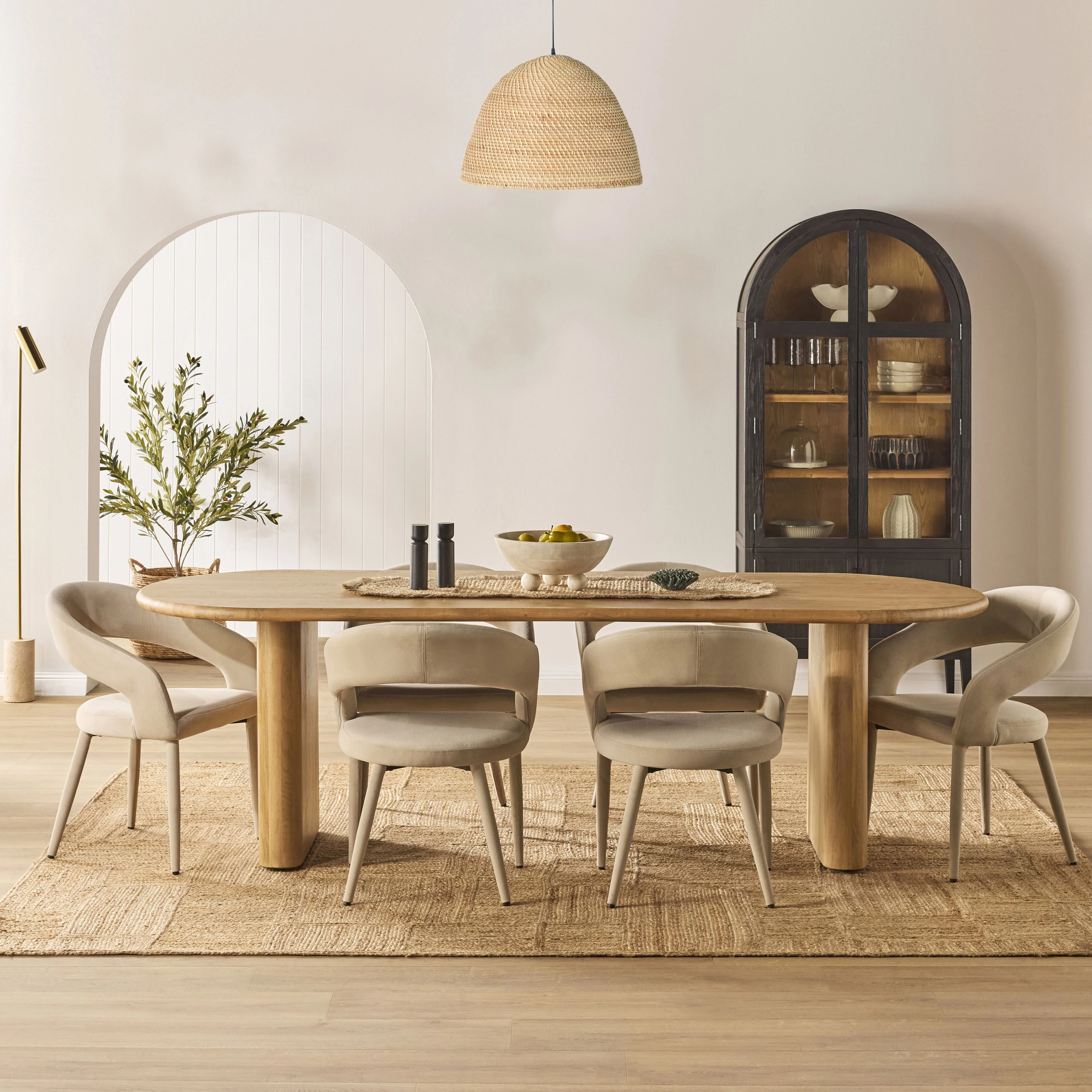 Zena Dining Chair Oyster - Image 10