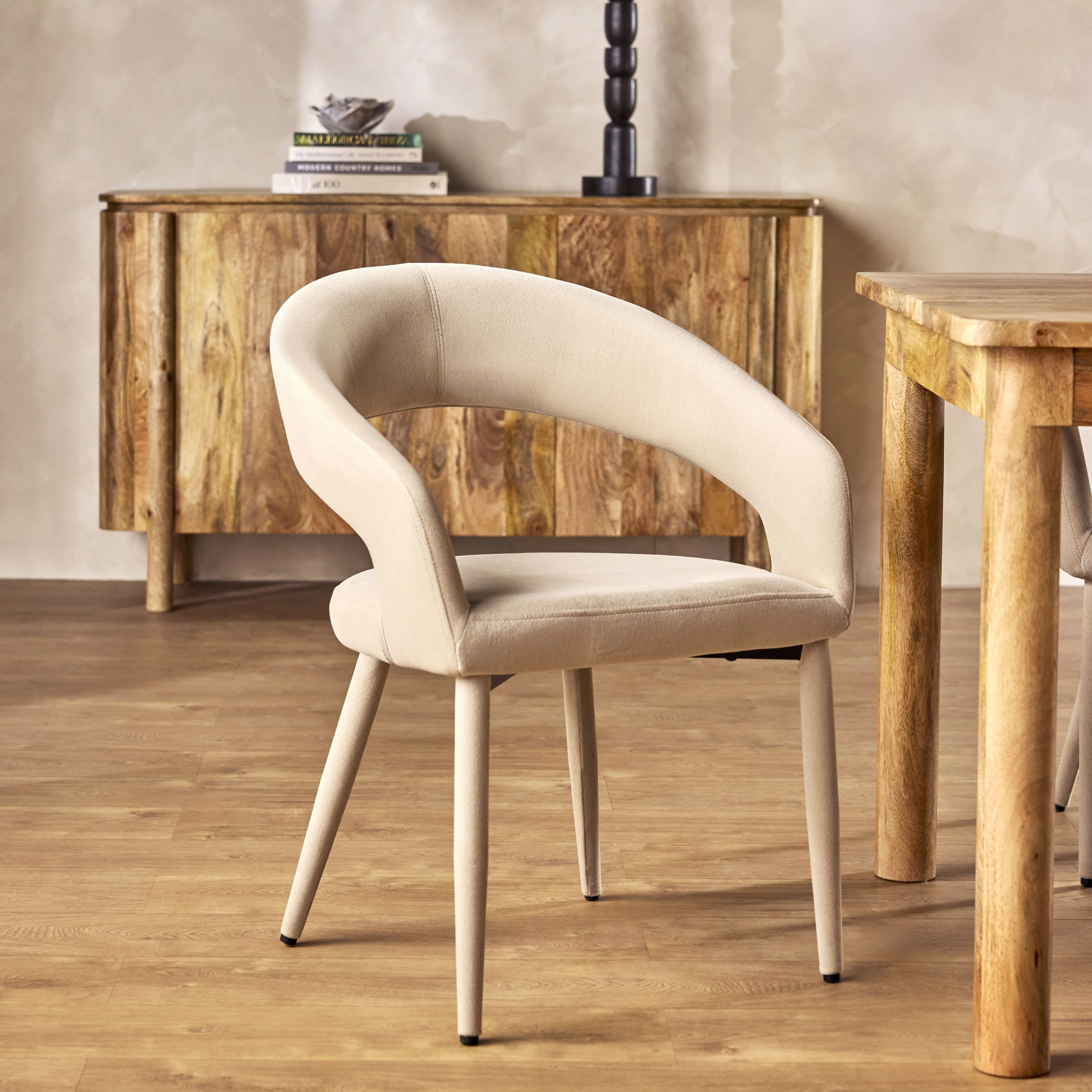 Zena Dining Chair Oyster - Image 8
