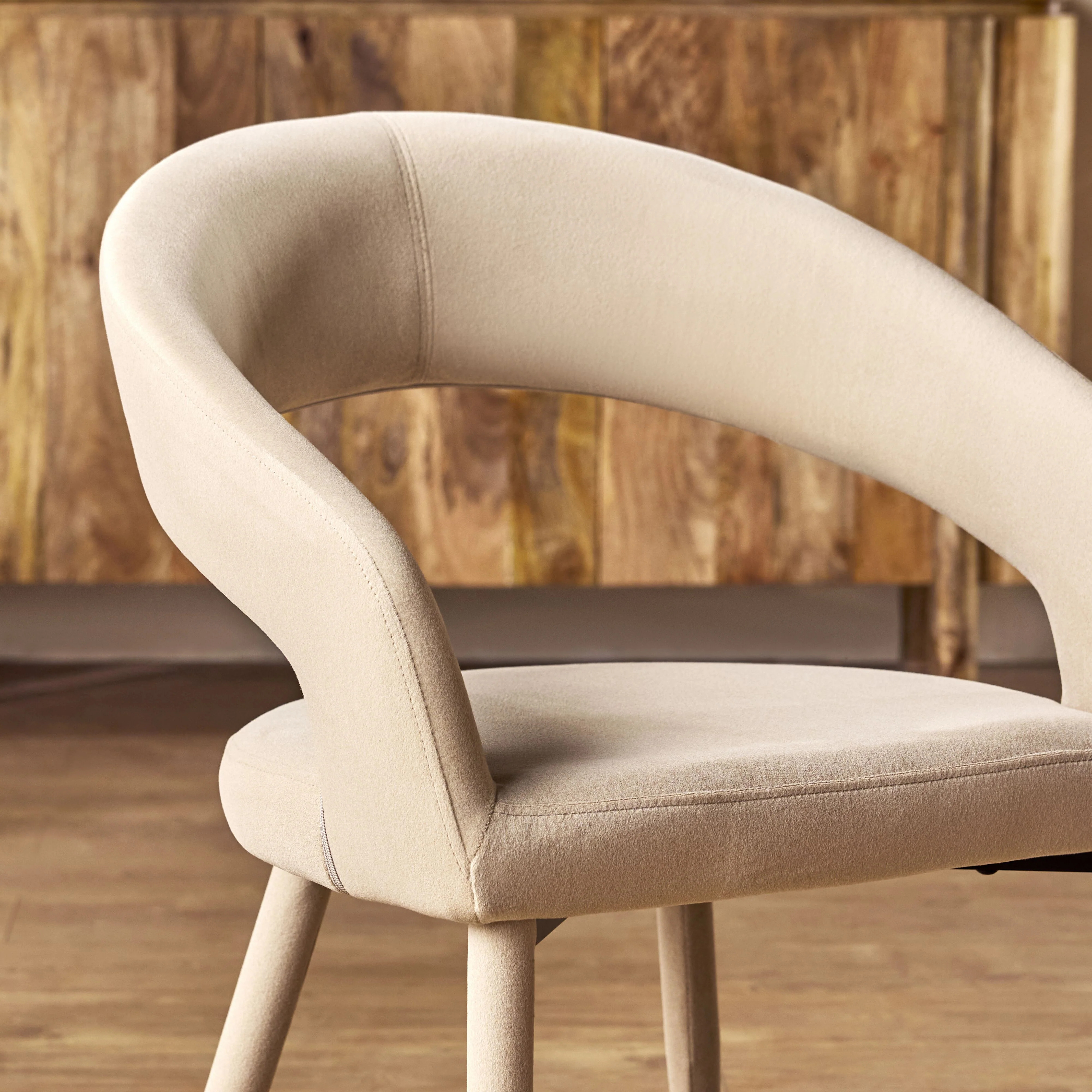 Zena Dining Chair Oyster - Image 9