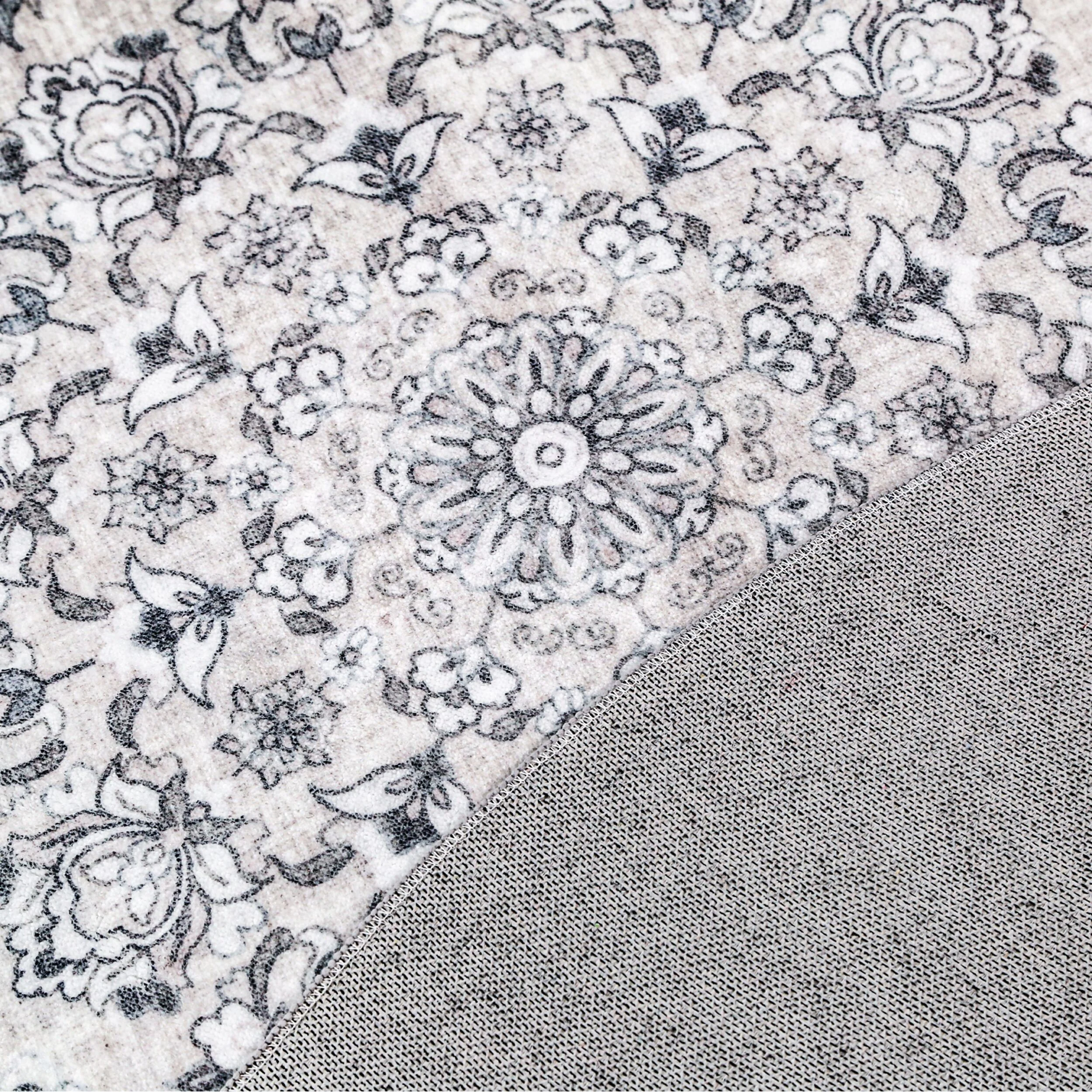 Ziba Round Washable Rug 200cm - Image 4